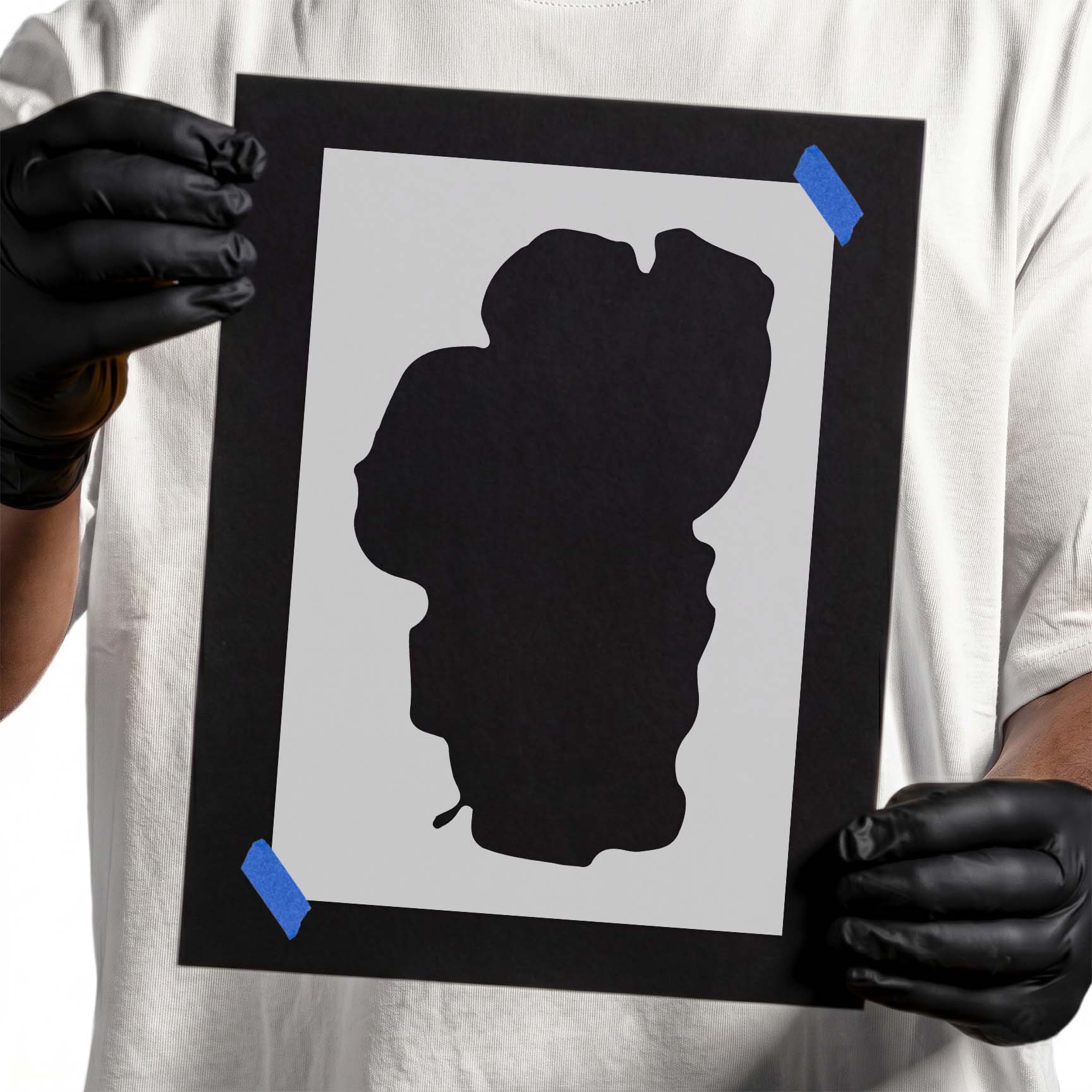 Lake Tahoe Shape Stencil