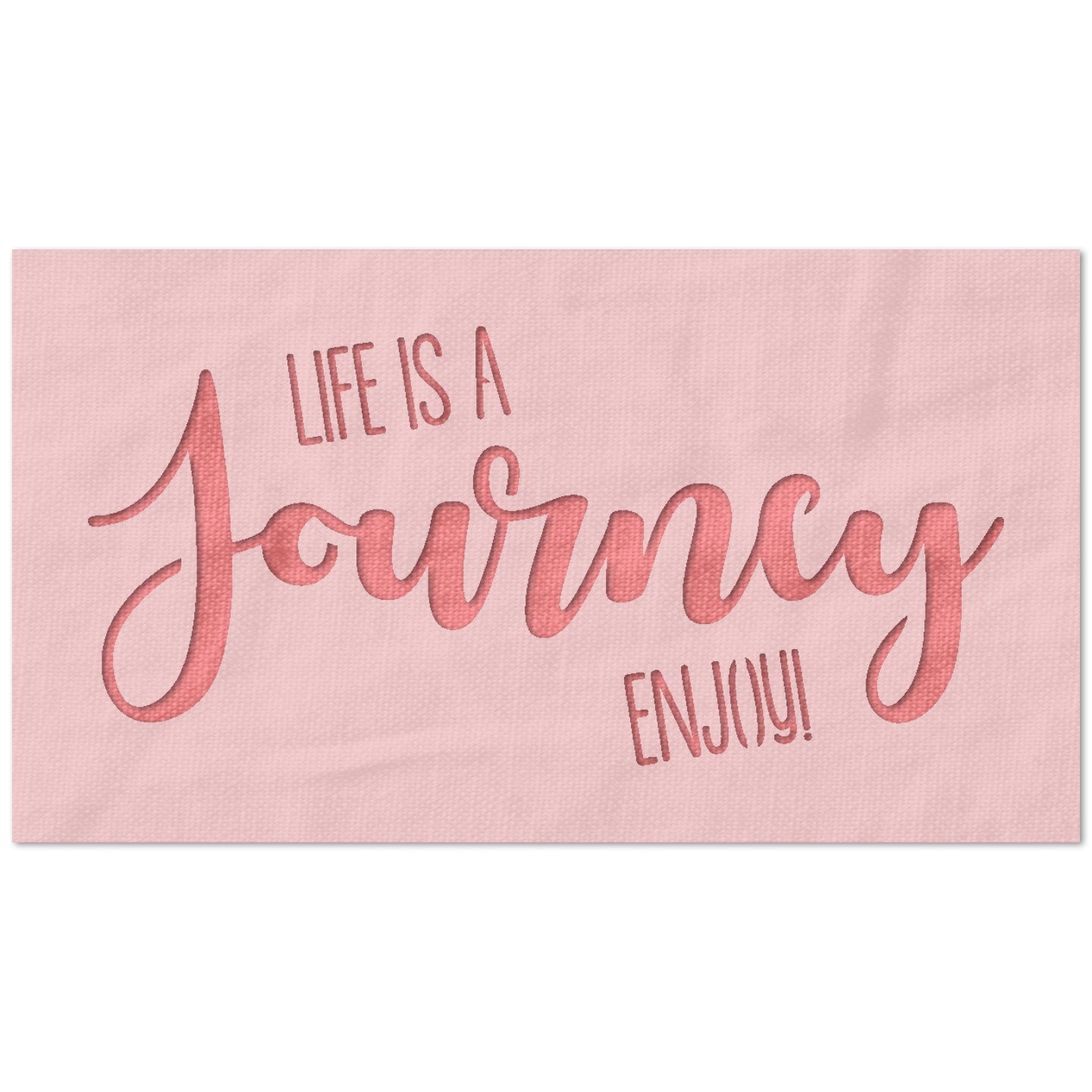 Life is a Journey Stencil