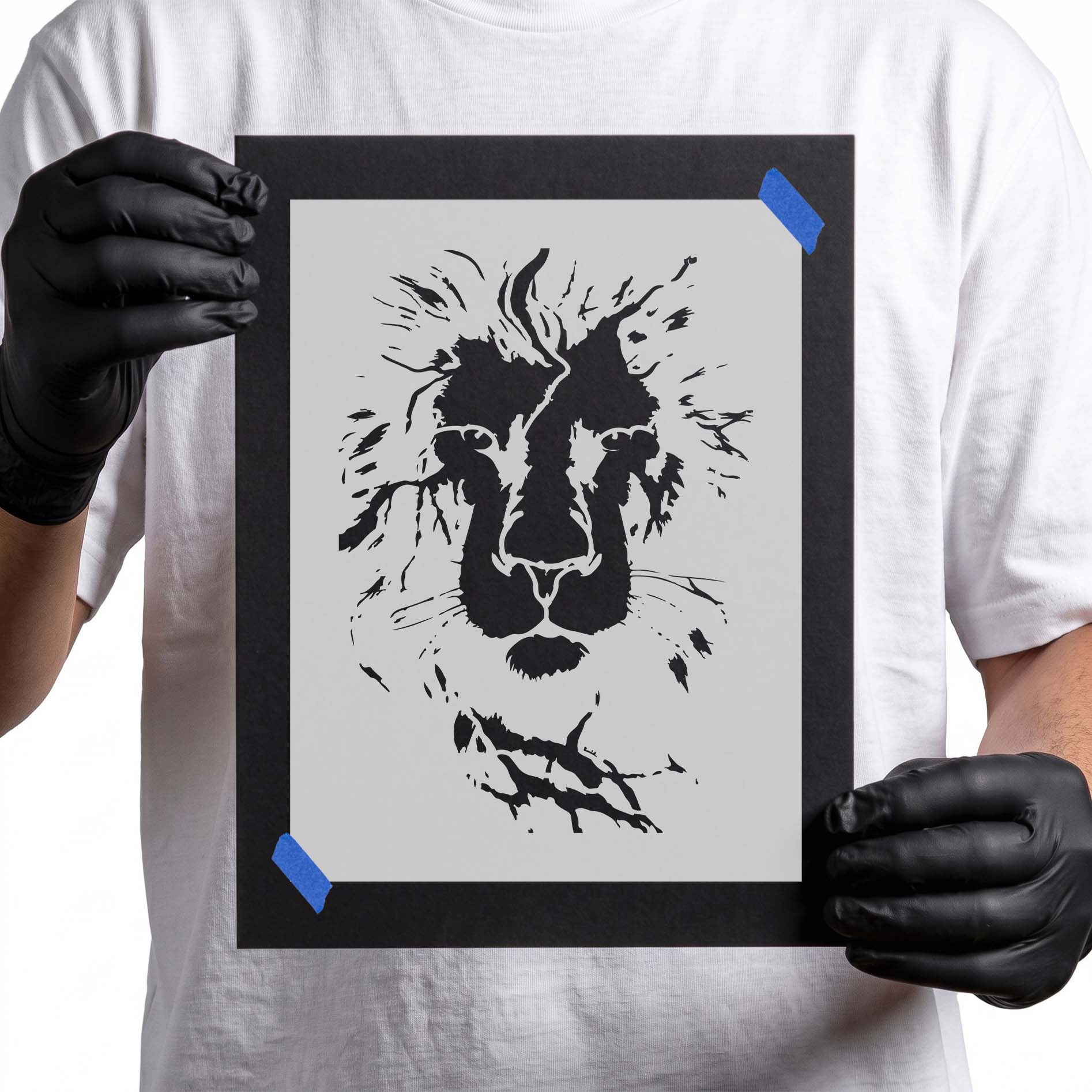 Lion Stencil