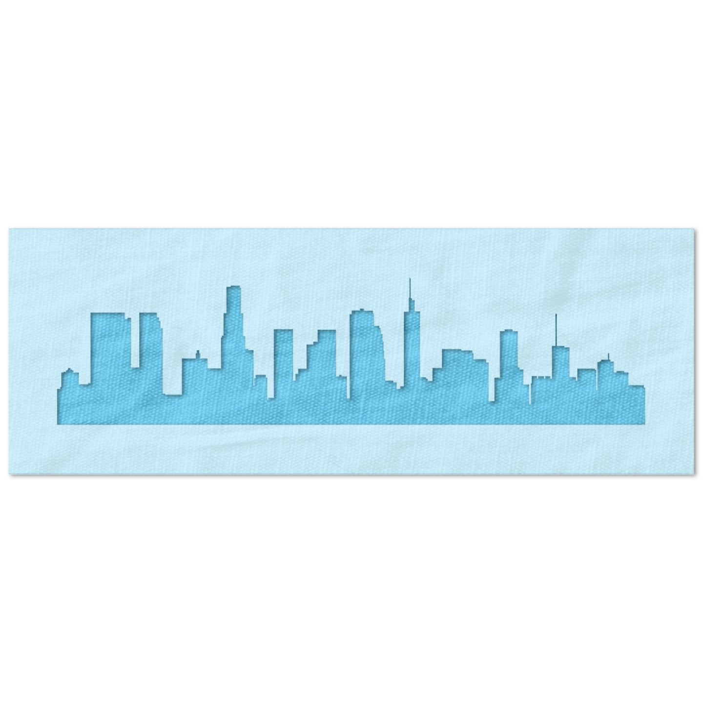 Los Angeles Skyline Stencil