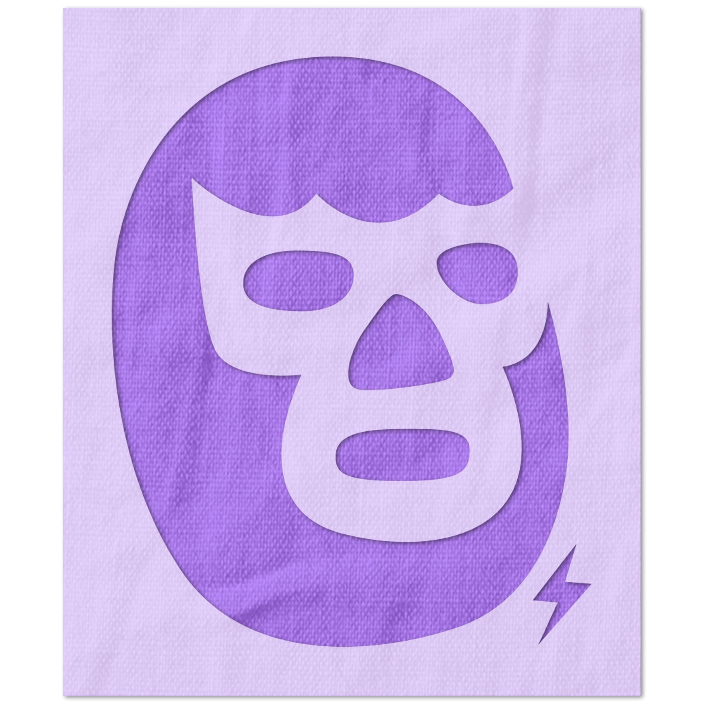Lucha Libre Mask Stencil