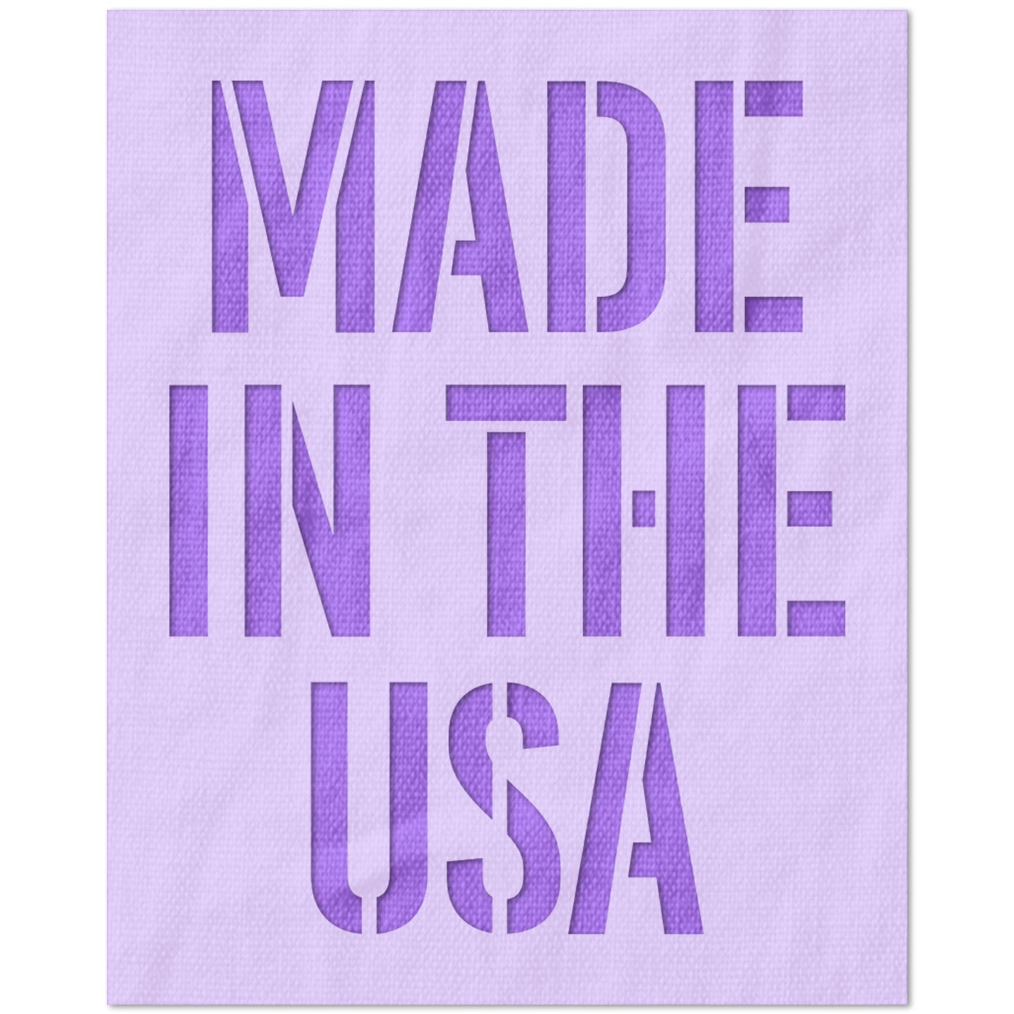 Made in Usa Stencil