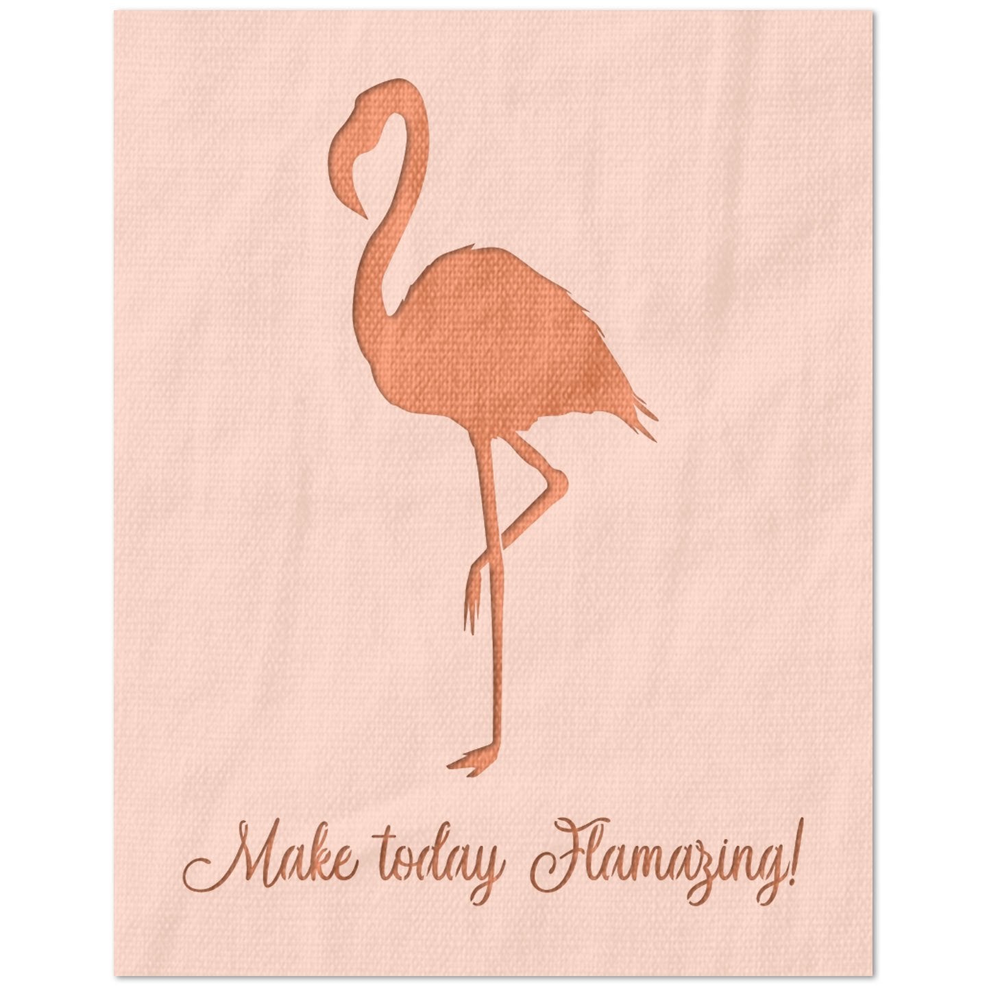 Make Today Flamzing Flamingo Stencil