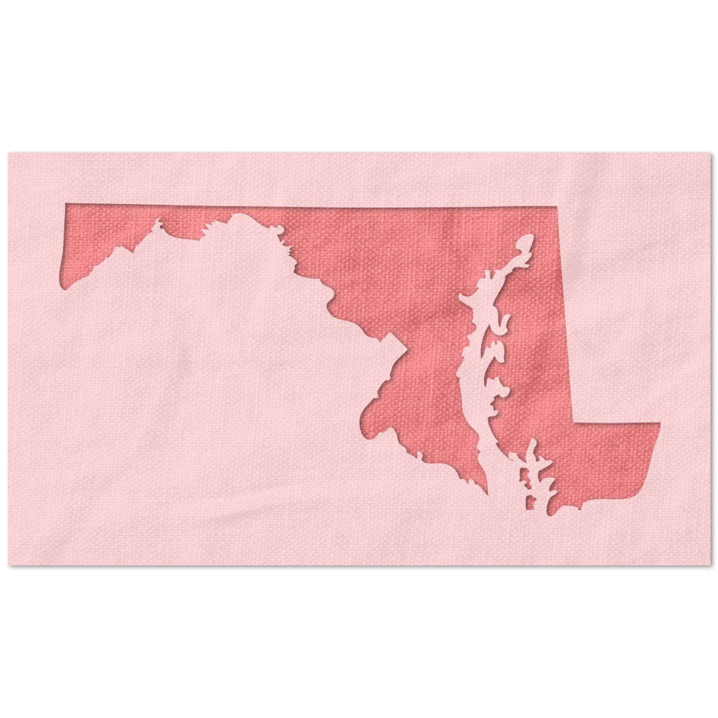 Maryland State Outline Stencil