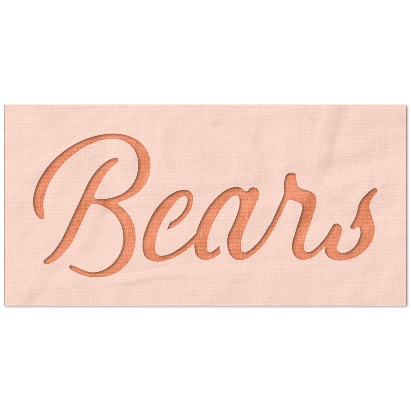 Bears Stencil