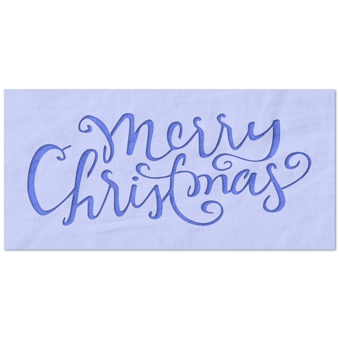Merry Christmas Stencil