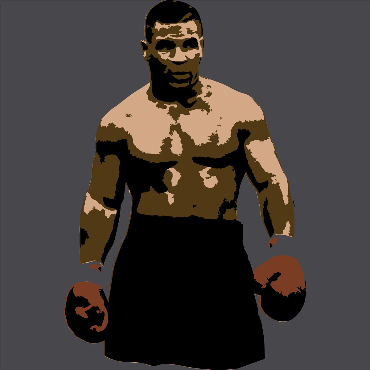 Mike Tyson Layered Stencil Set