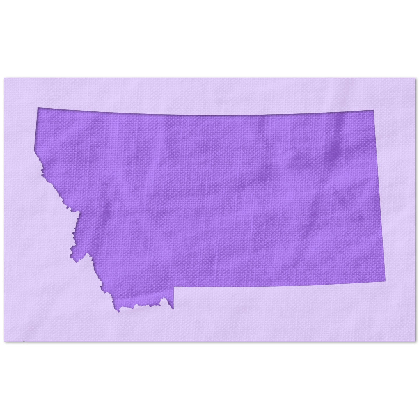 Montana State Outline Stencil