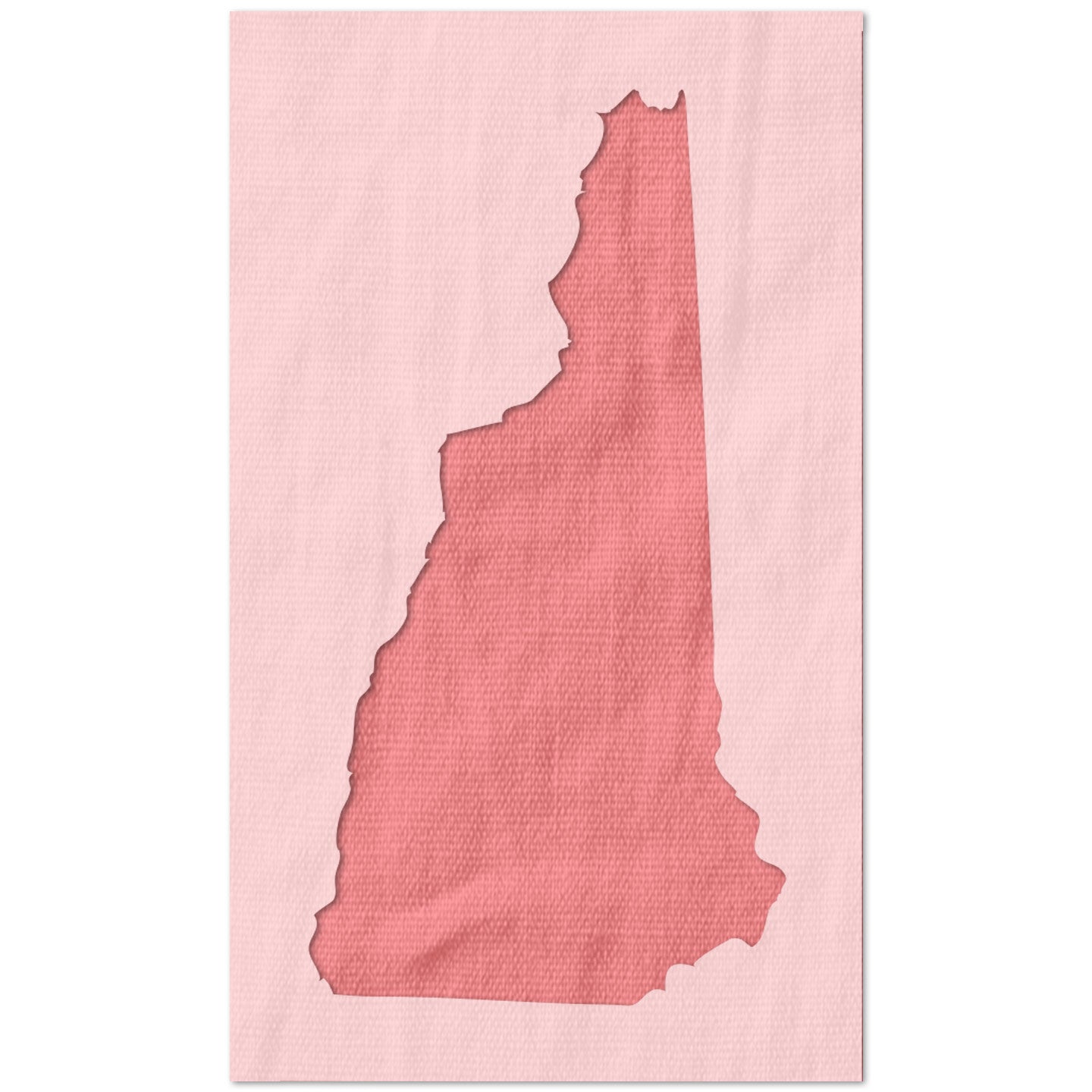 New Hampshire State Outline Stencil