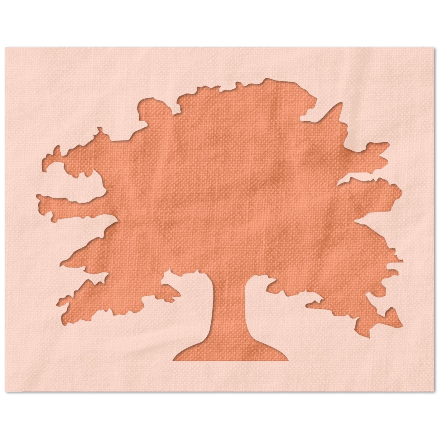 Oak Tree Stencil