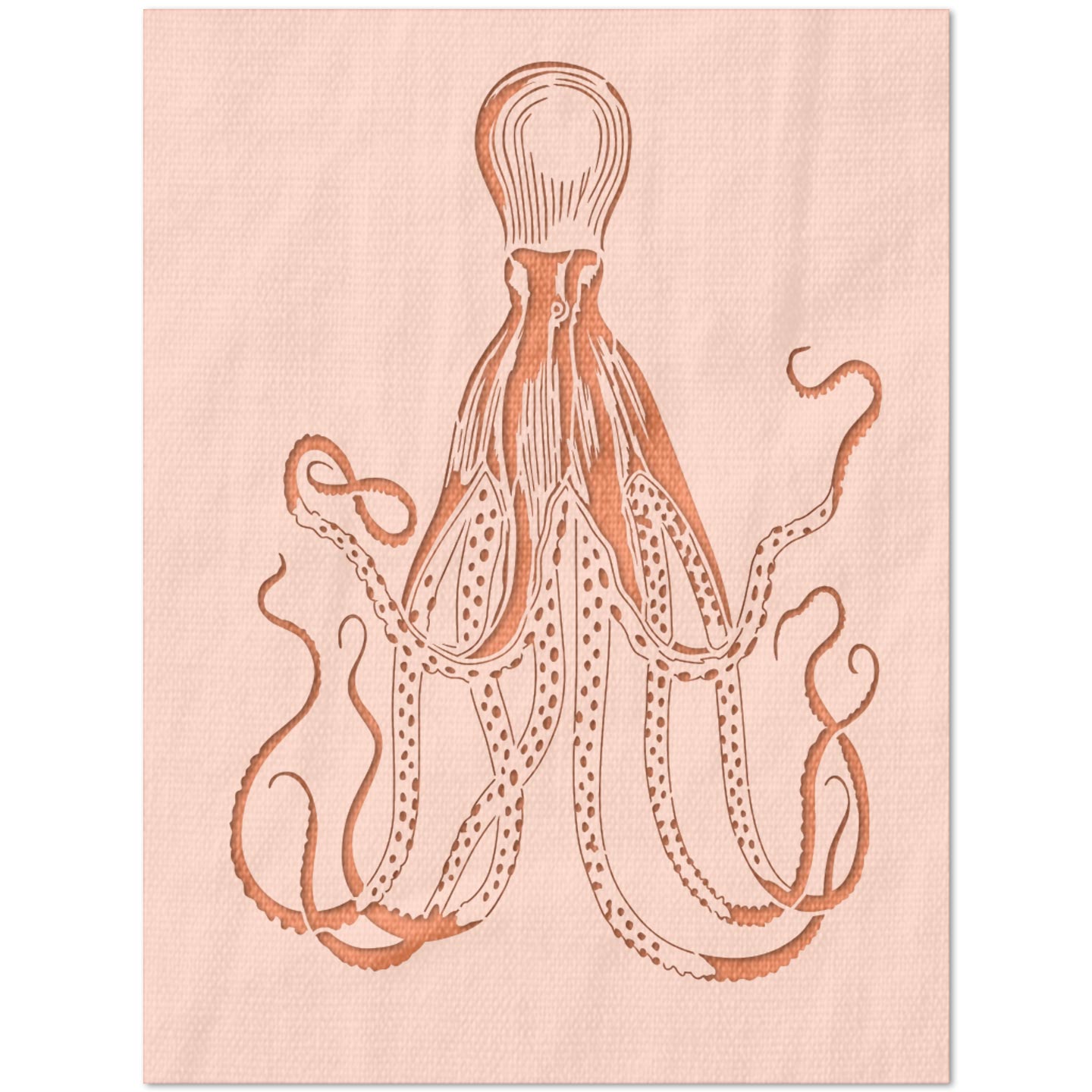 Octopus Stencil