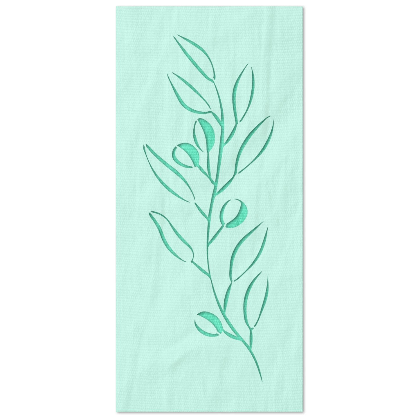 Olive Branch Stencil