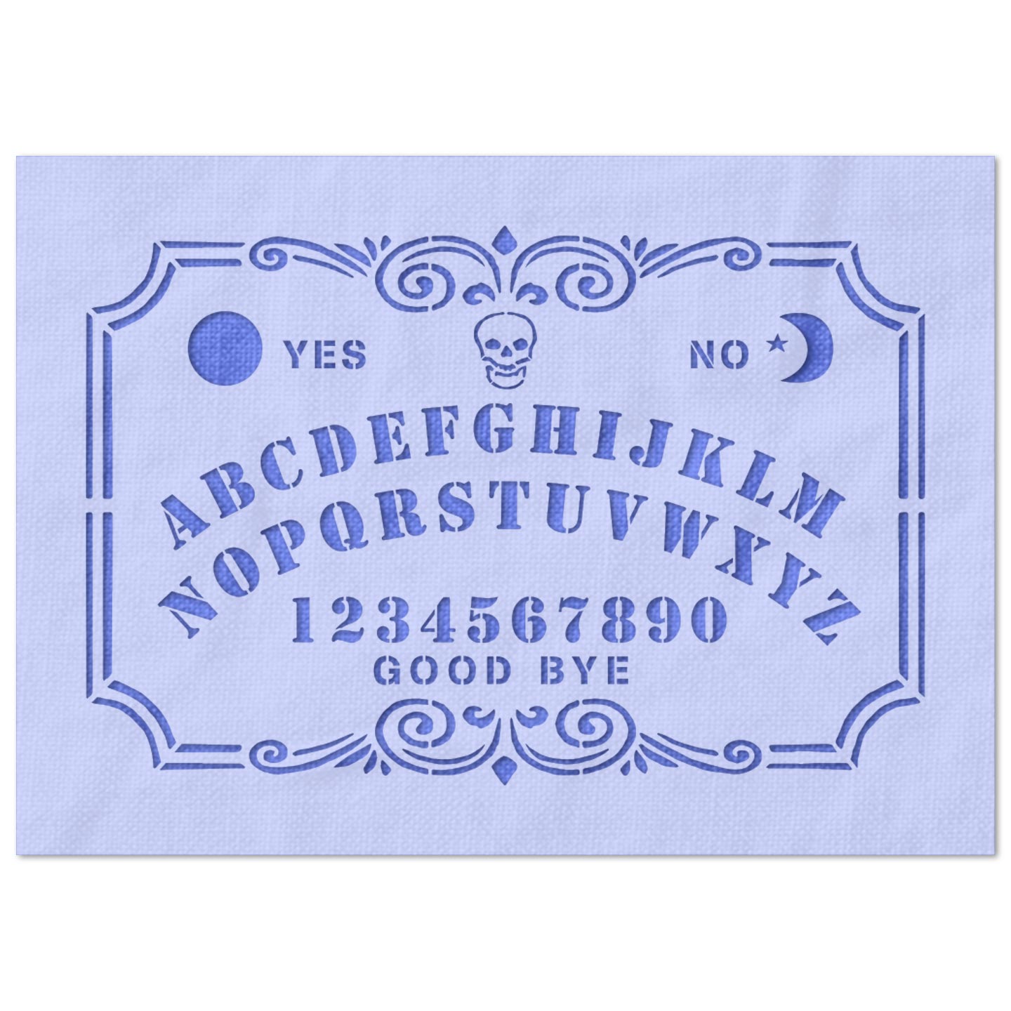 Ouija Board Template Stencil