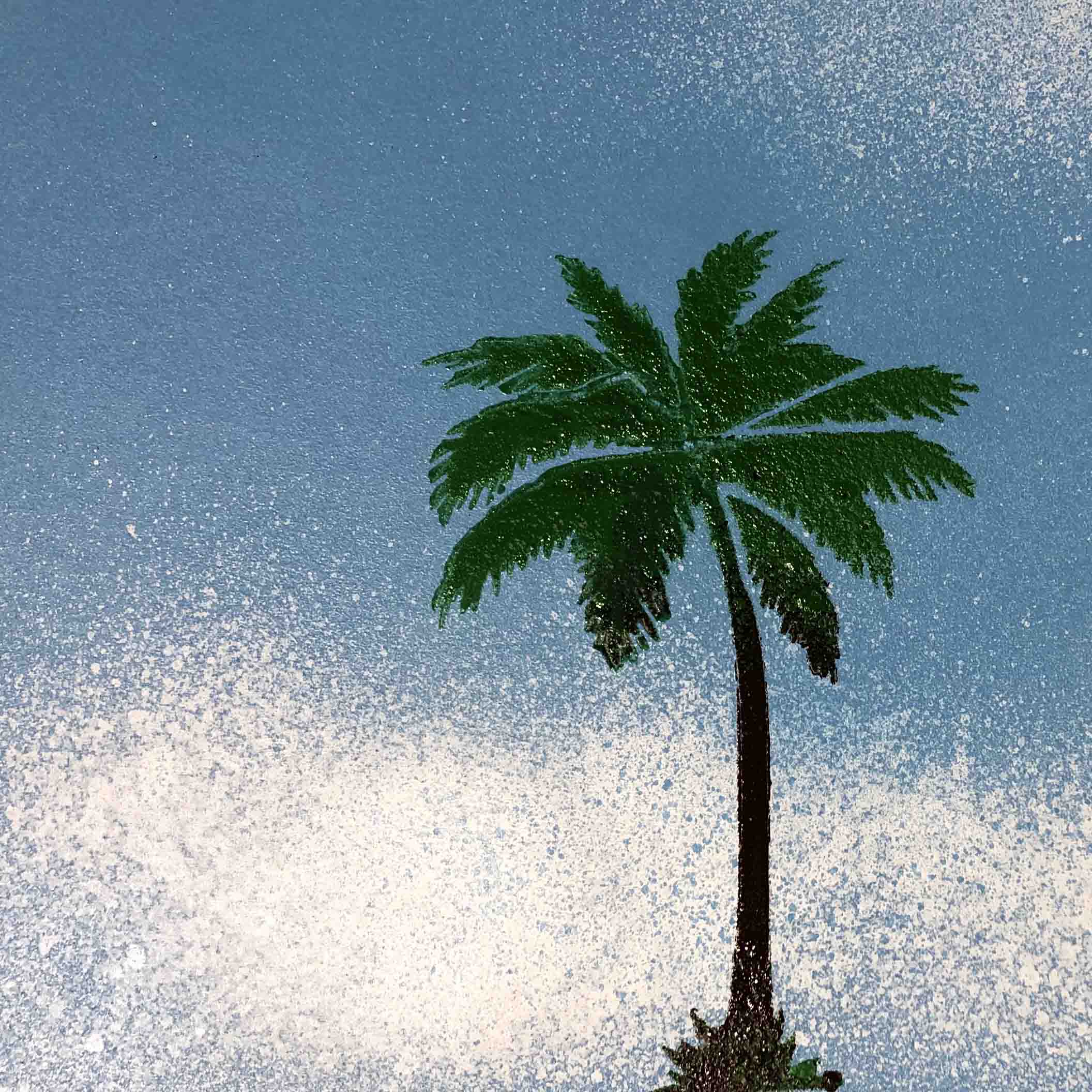 Palm Tree Stencil