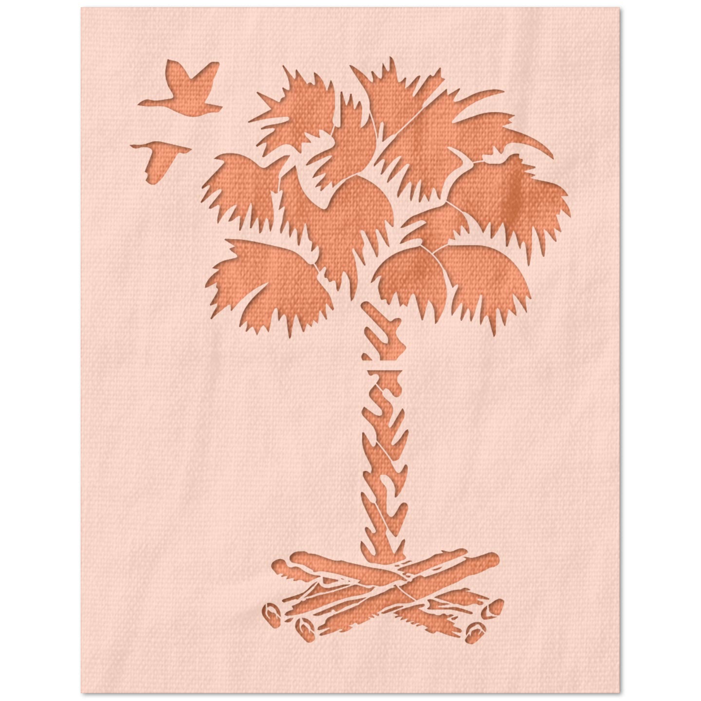 Palmetto Tree Stencil