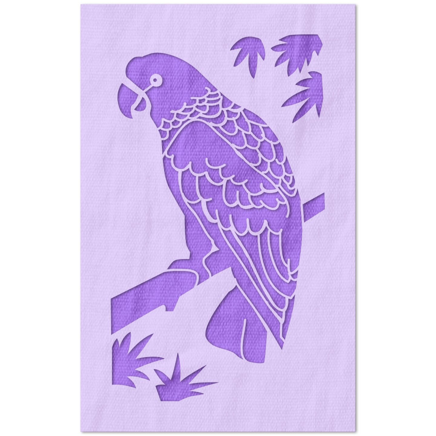 Parrot Stencil