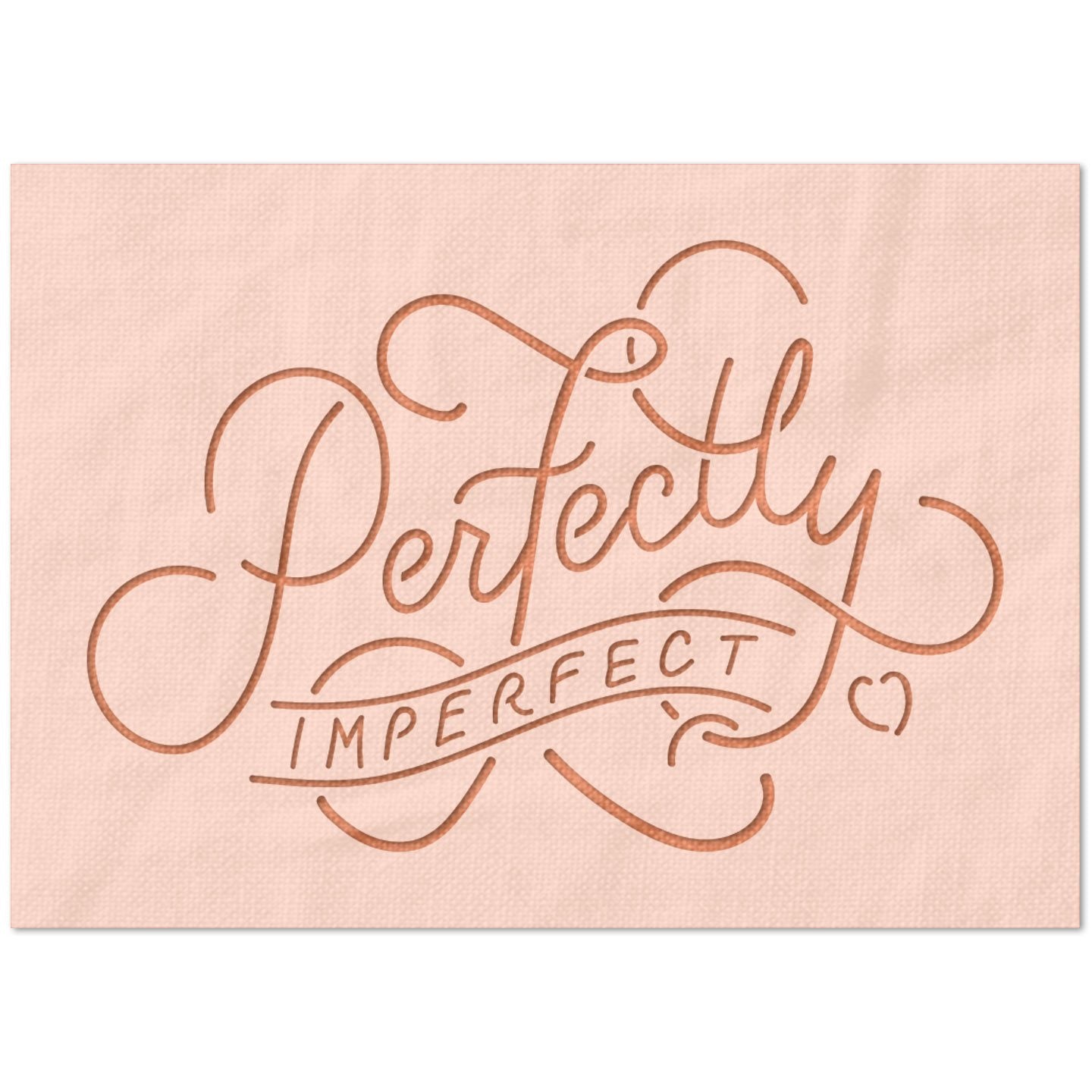 Perfectly Imperfect Stencil