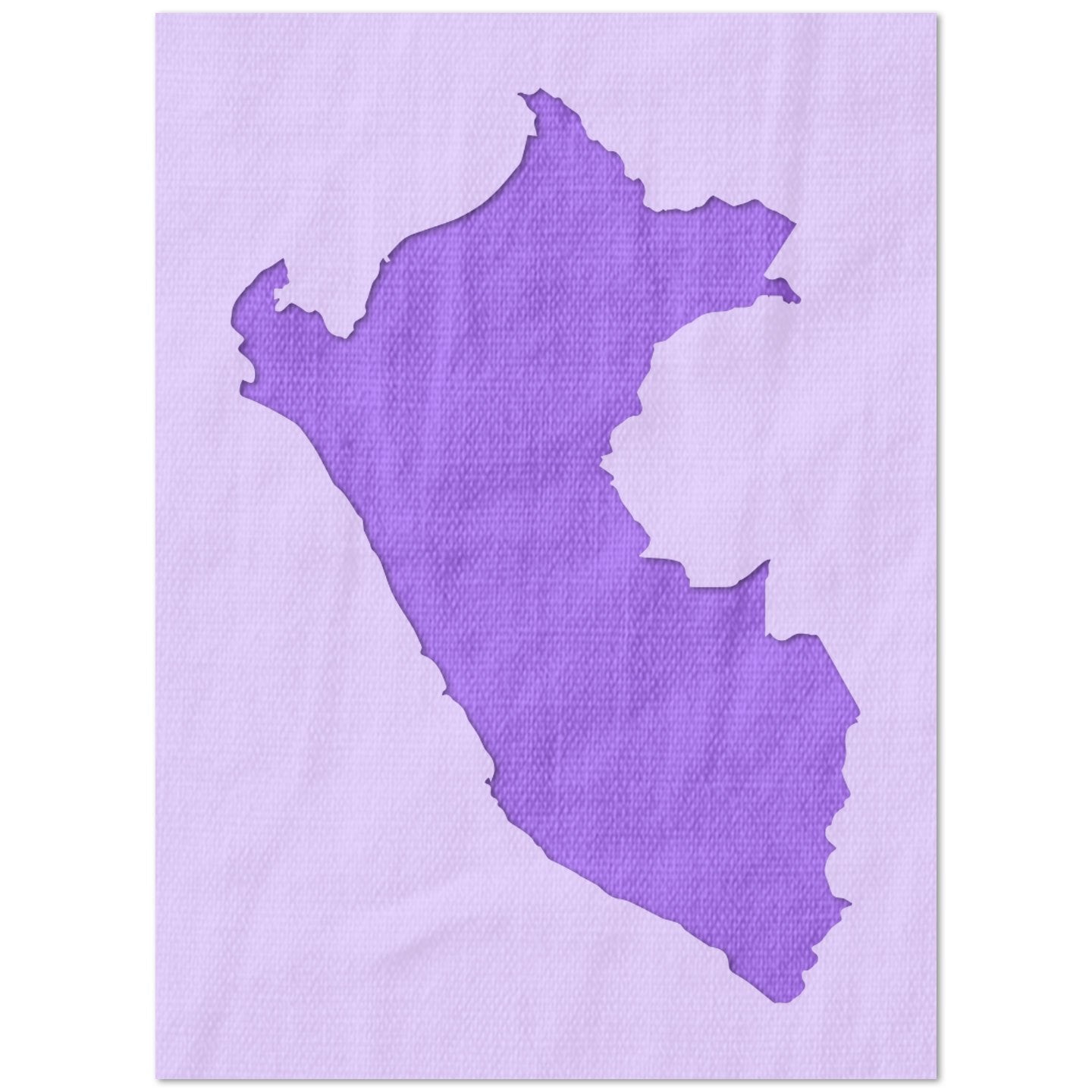 Peru Stencil