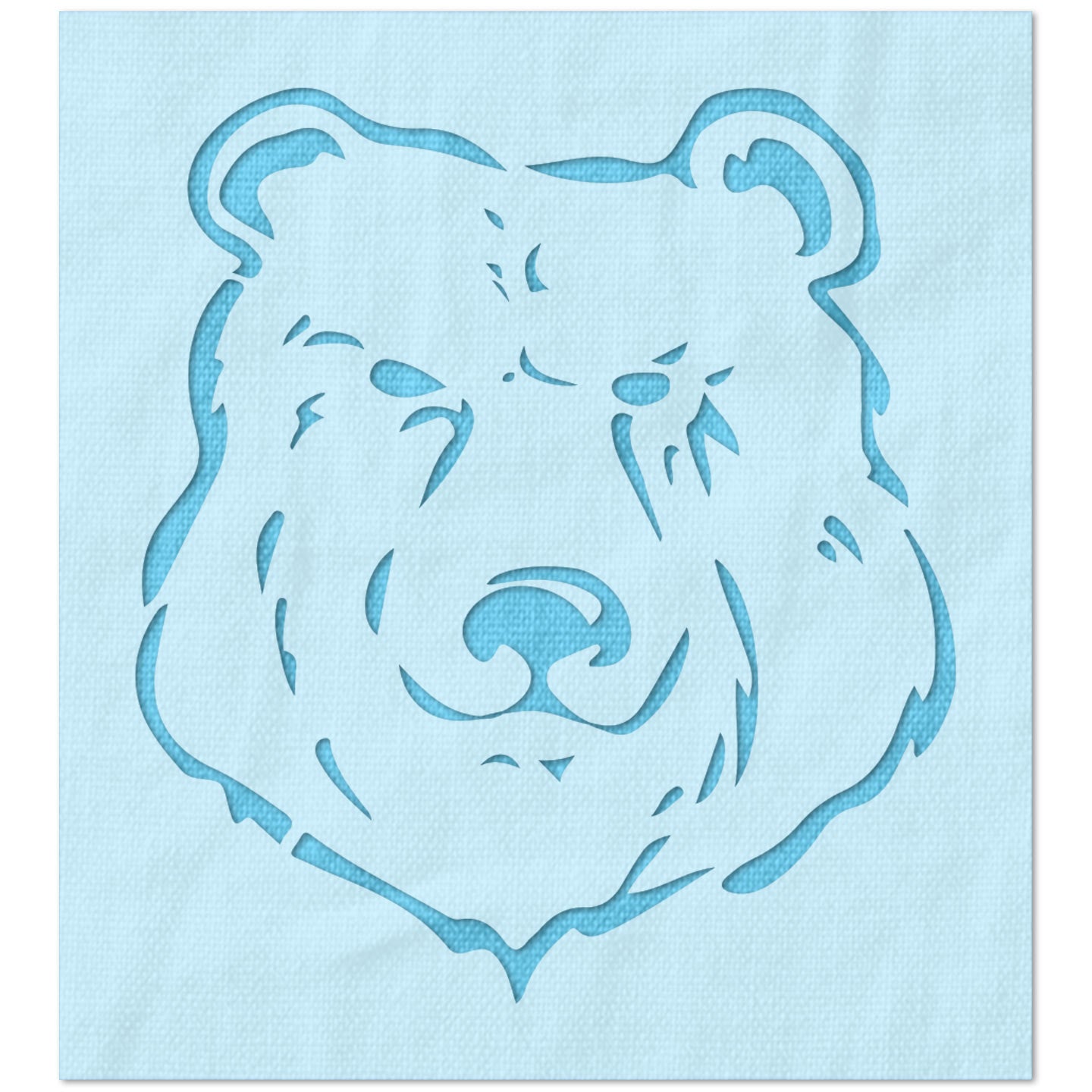 Polar Bear Stencil