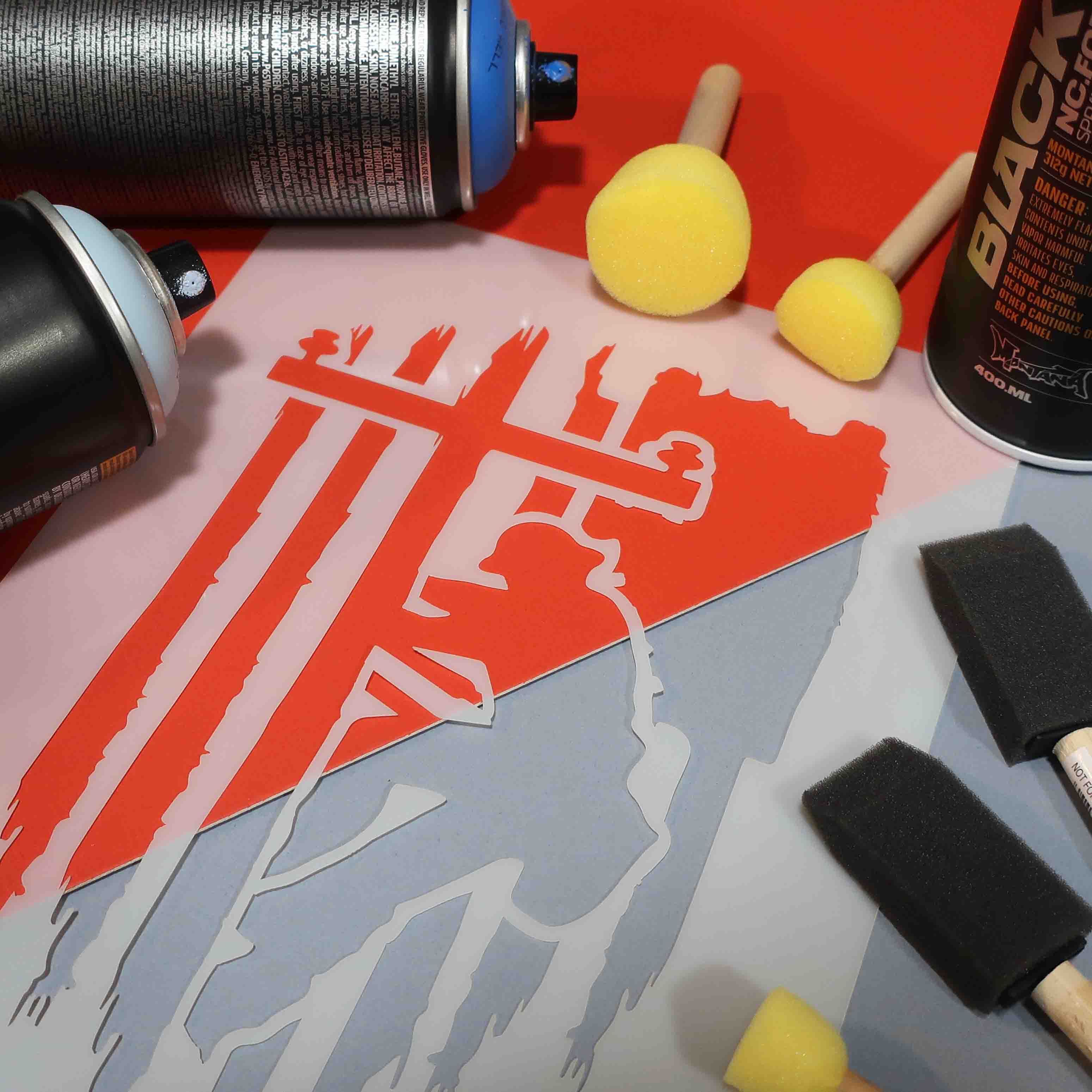 Power Lineman Stencil Set