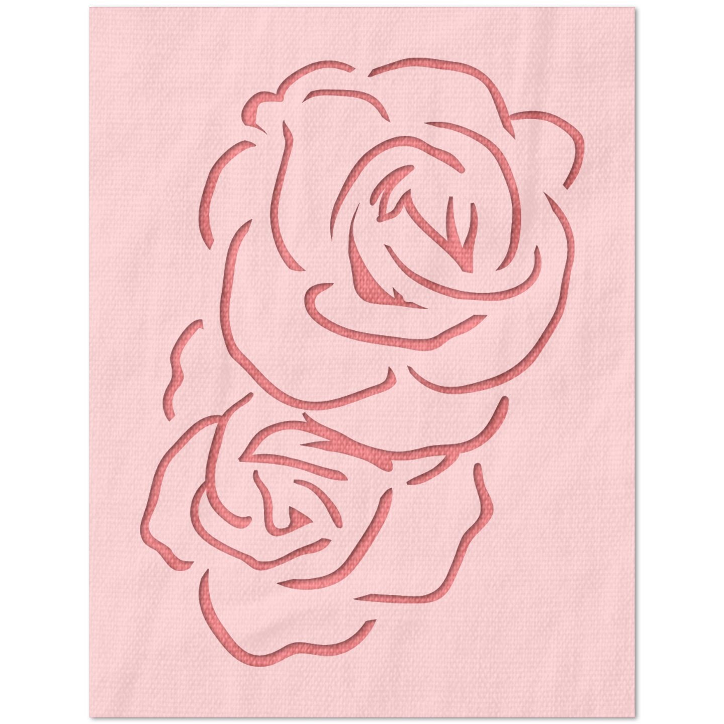 Roses Stencil