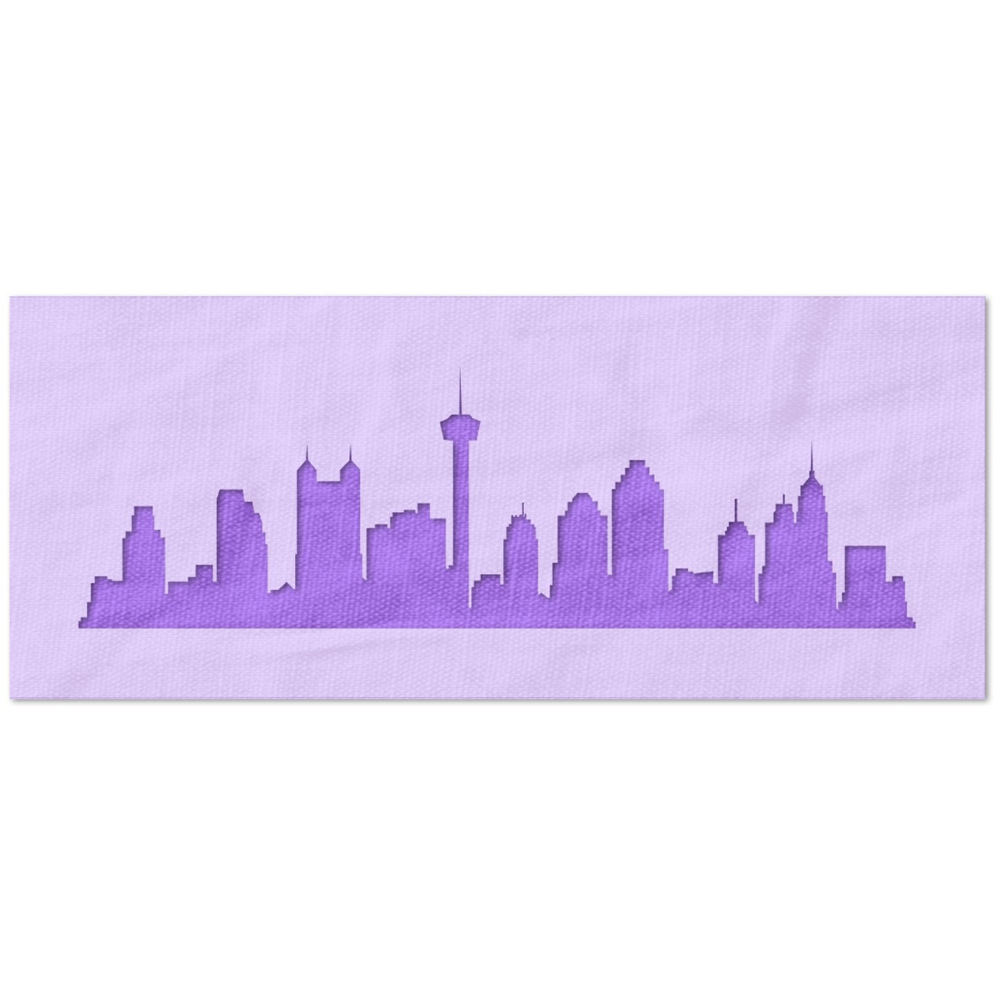 San Antanio Skyline Stencil