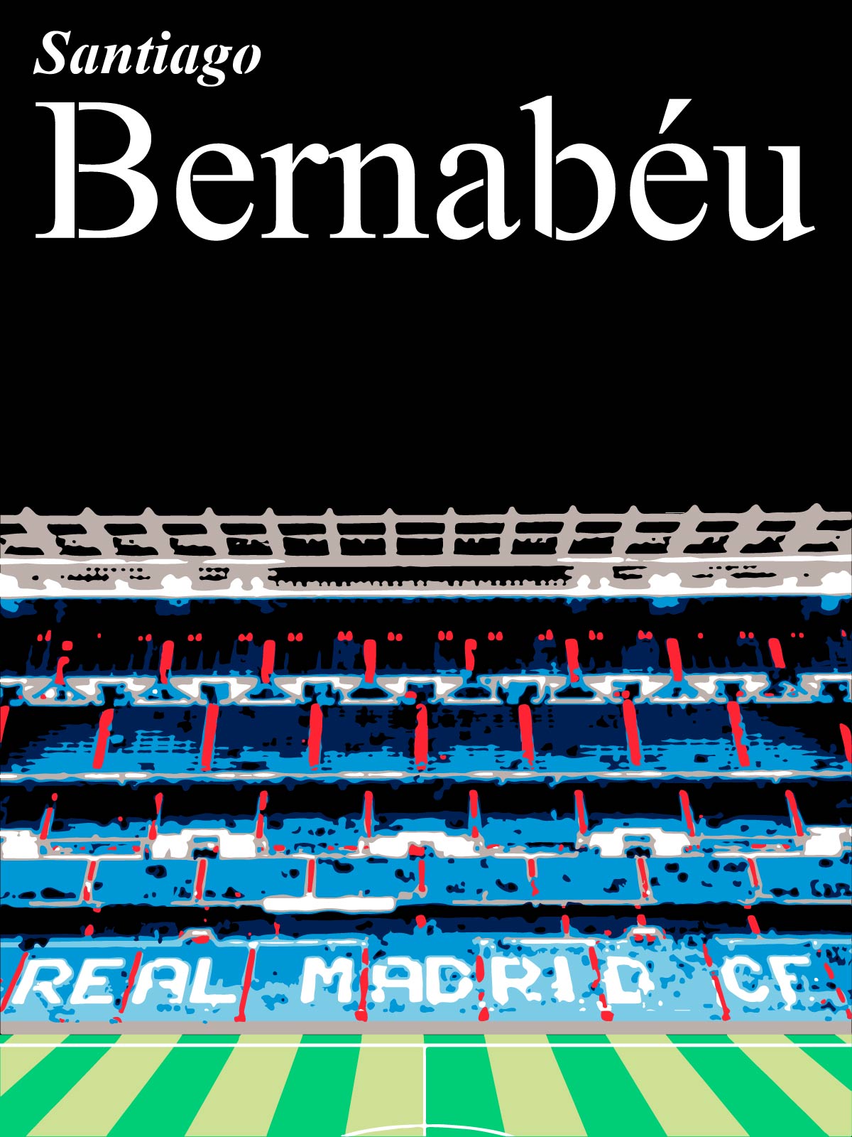 Santiago Bernabeu Layered Stencil Set