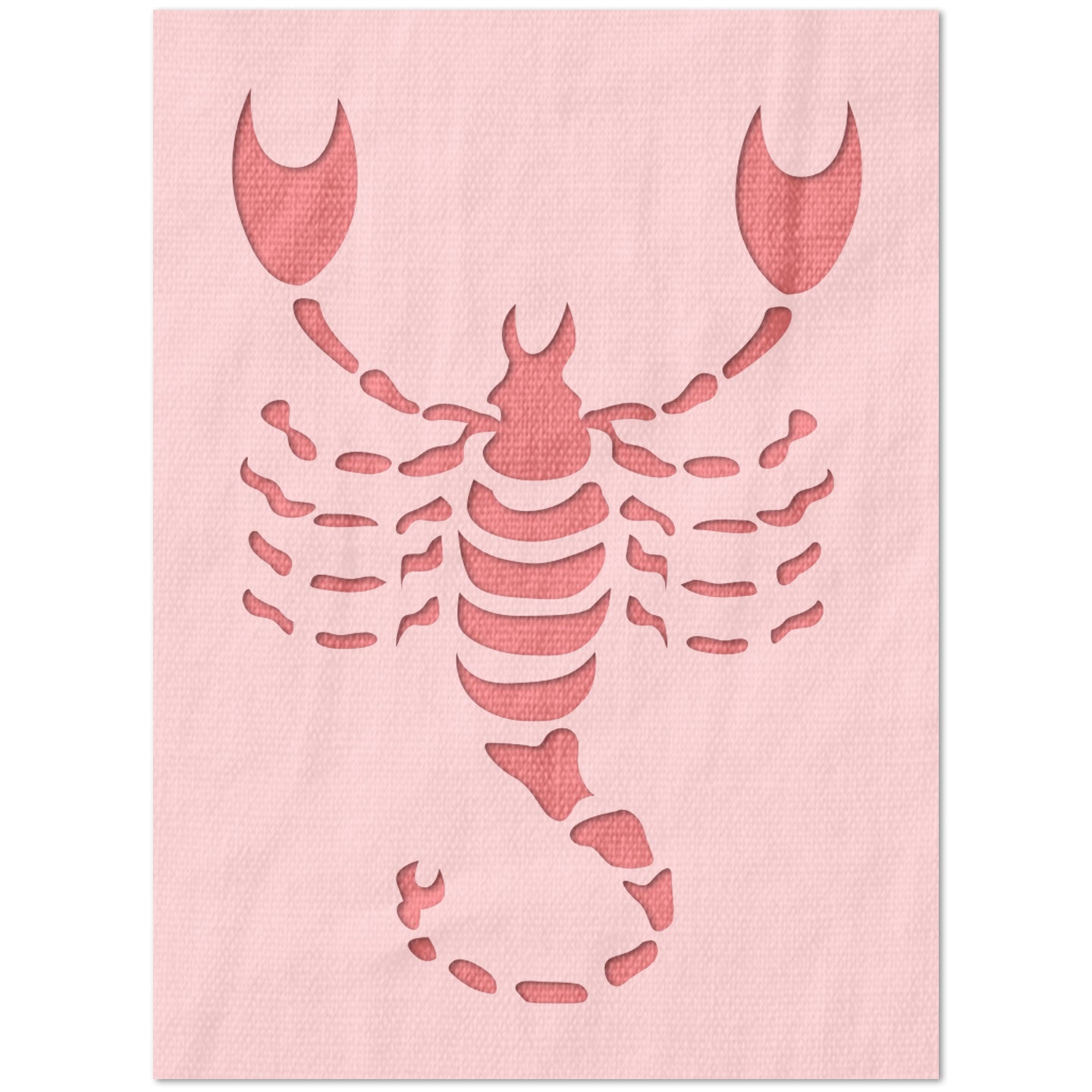 Scorpio Stencil