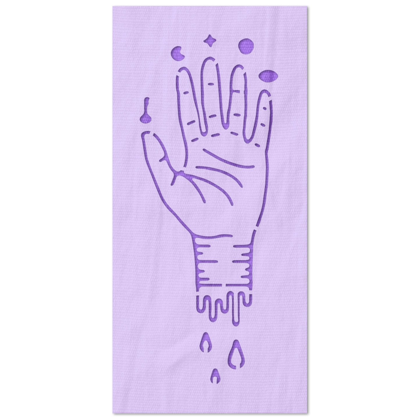Severed Hand Stencil