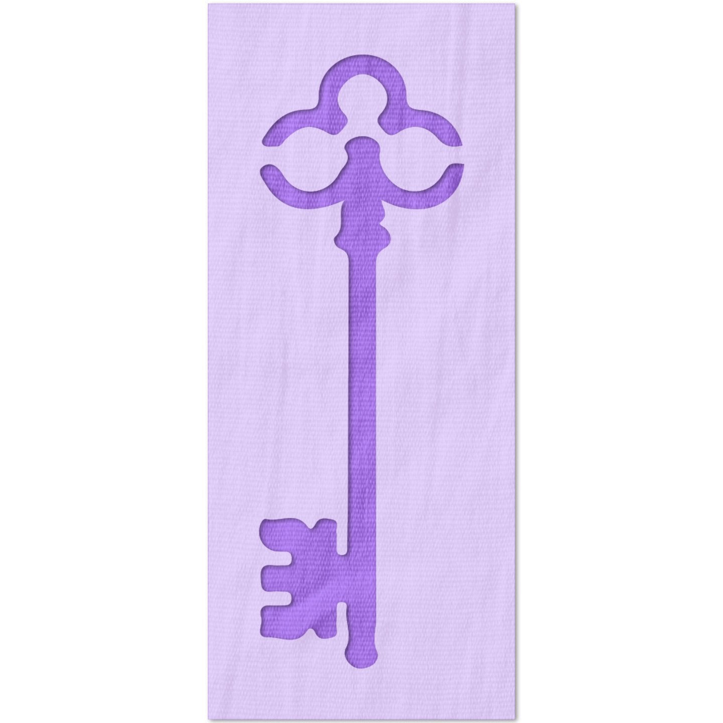 Skeleton Key Stencil