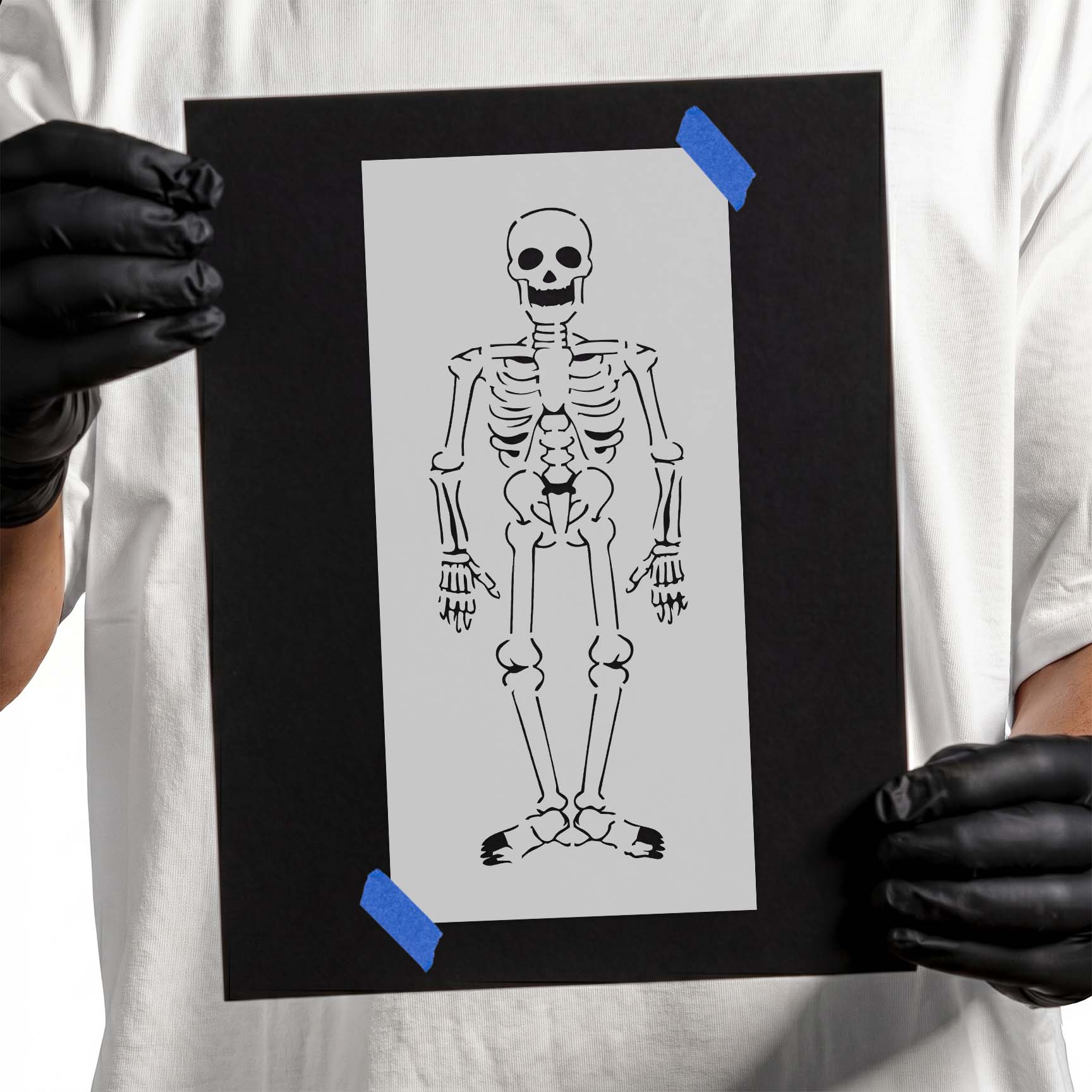 Skeleton Stencil