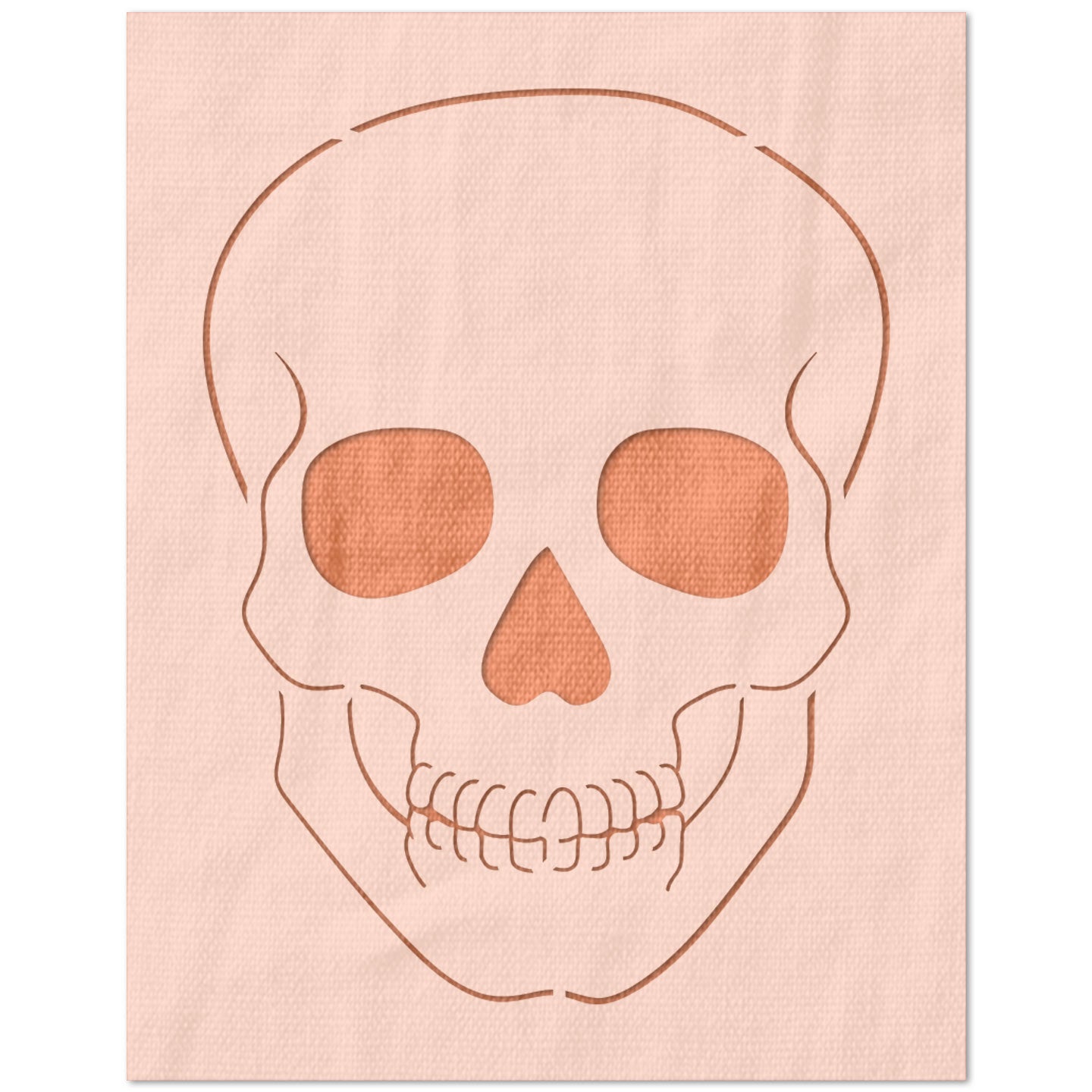 Skull Stencil