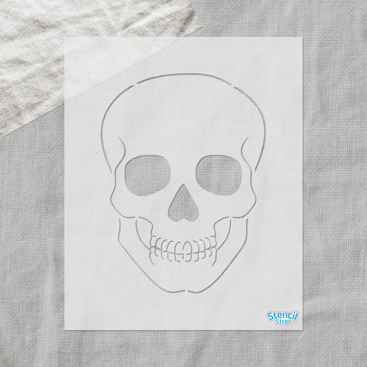 Skull Stencil