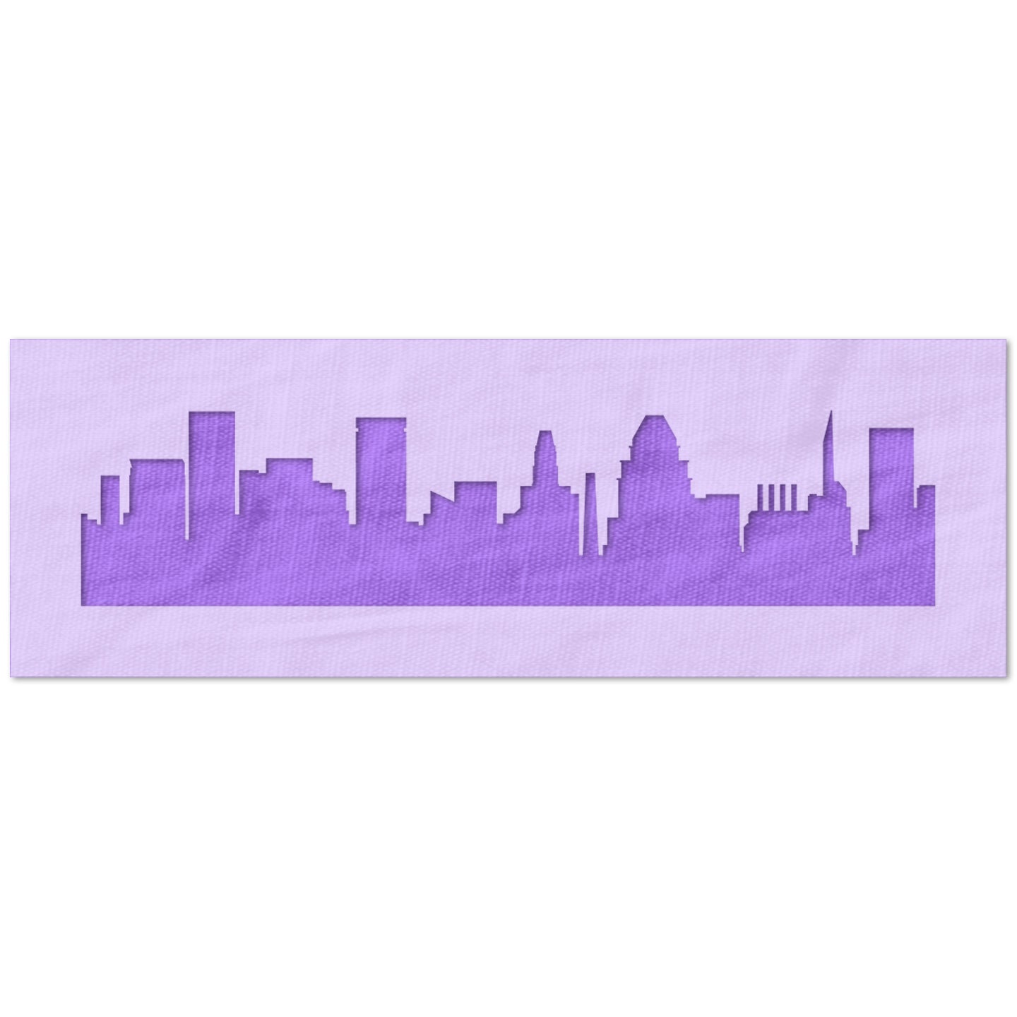 Baltimore Skyline Stencil