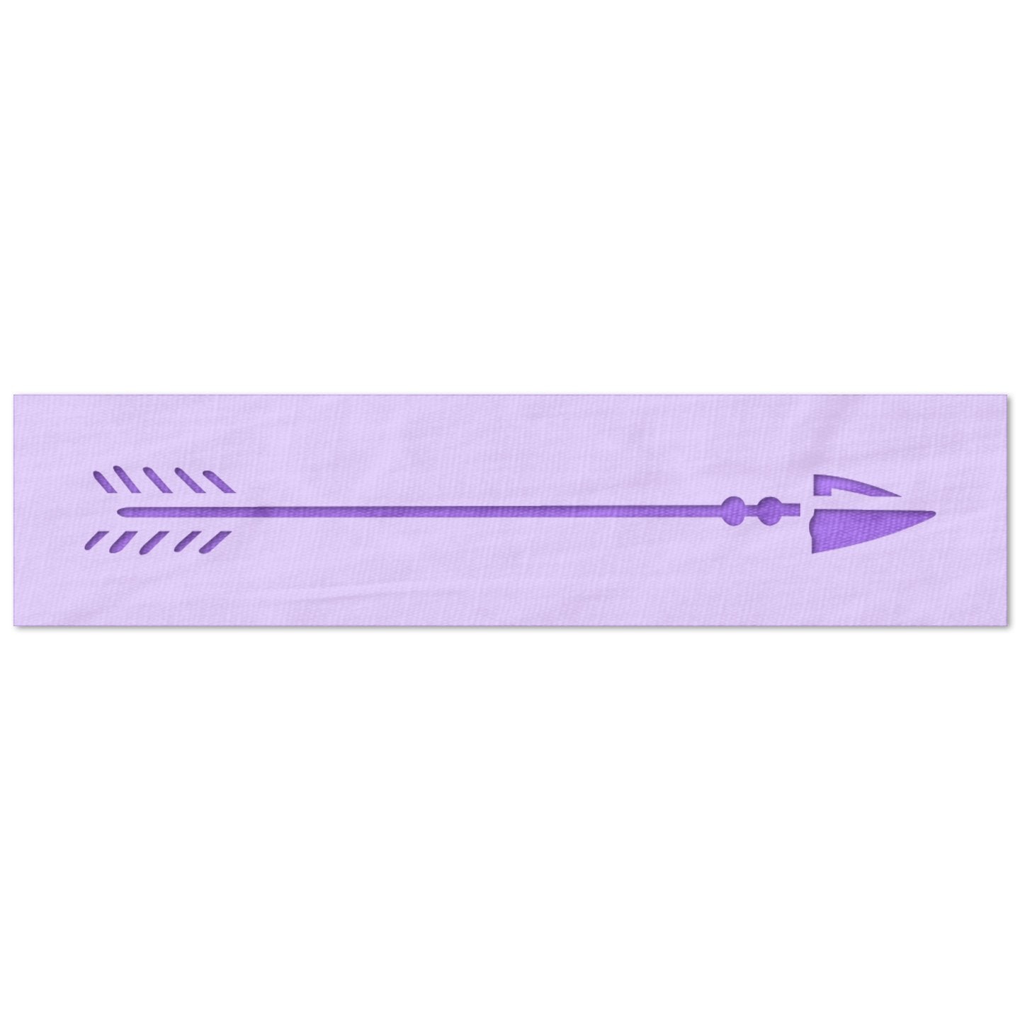 Slicing Arrow Stencil