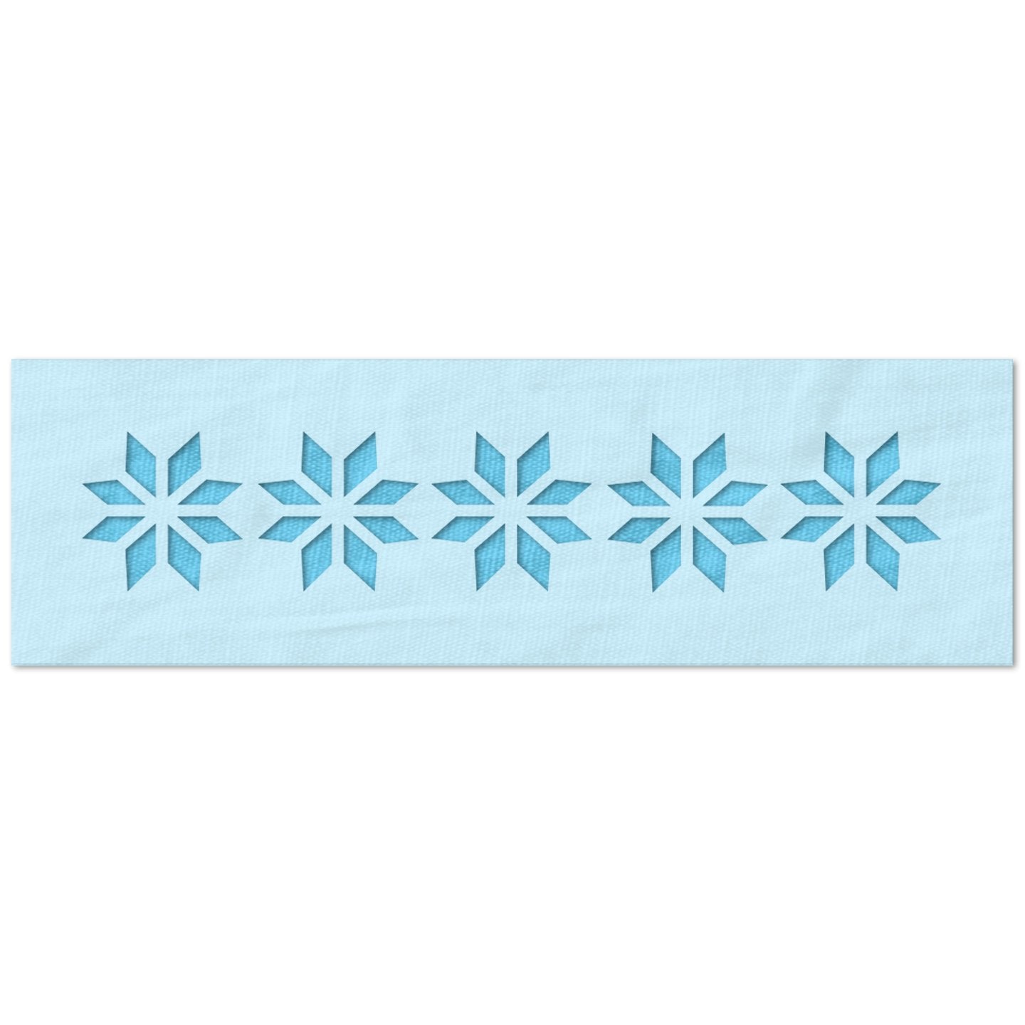 Snowflake Pattern Stencil