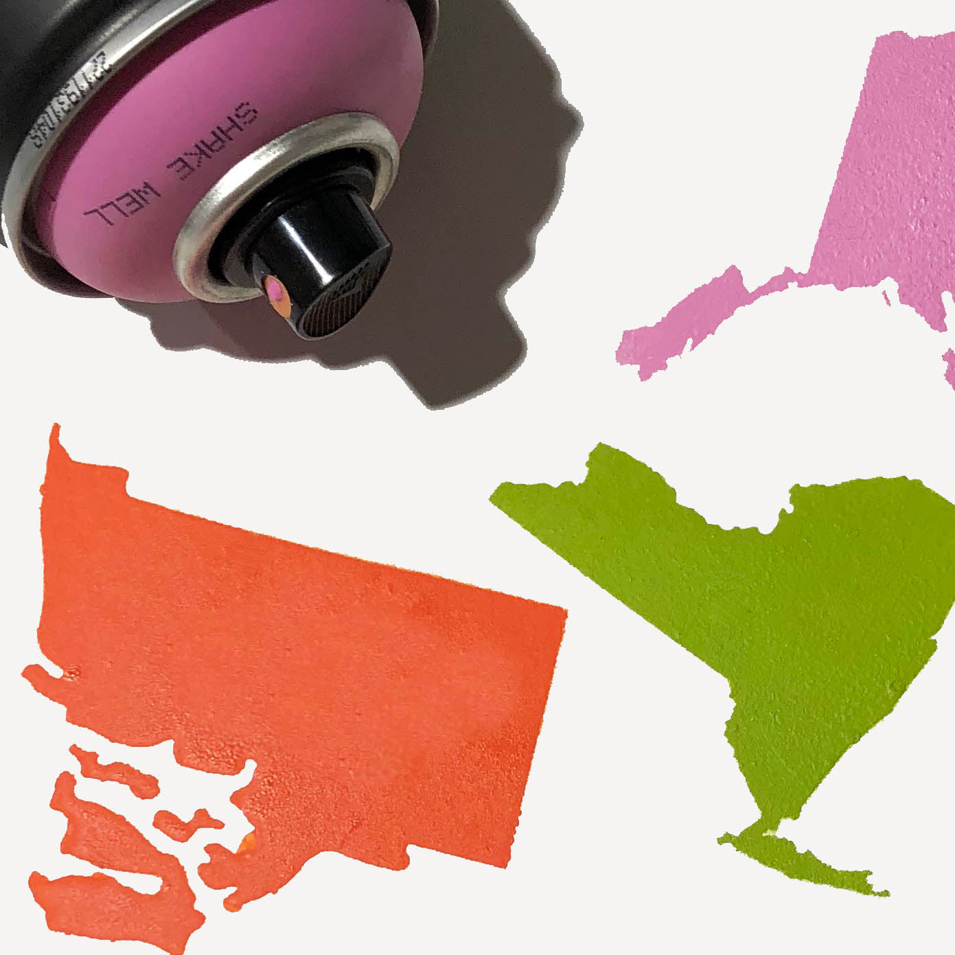 USA 50 States Stencil Kit