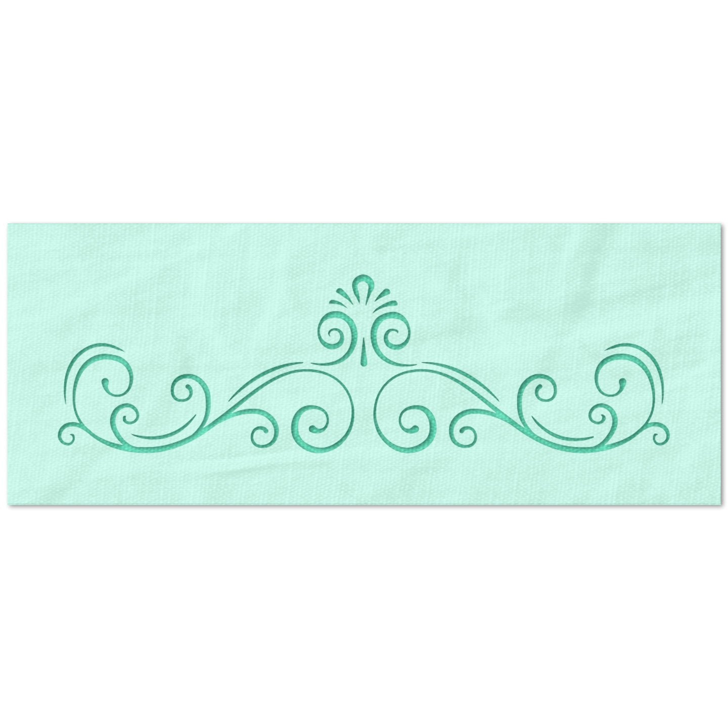 Swirling Tiara Pattern Stencil
