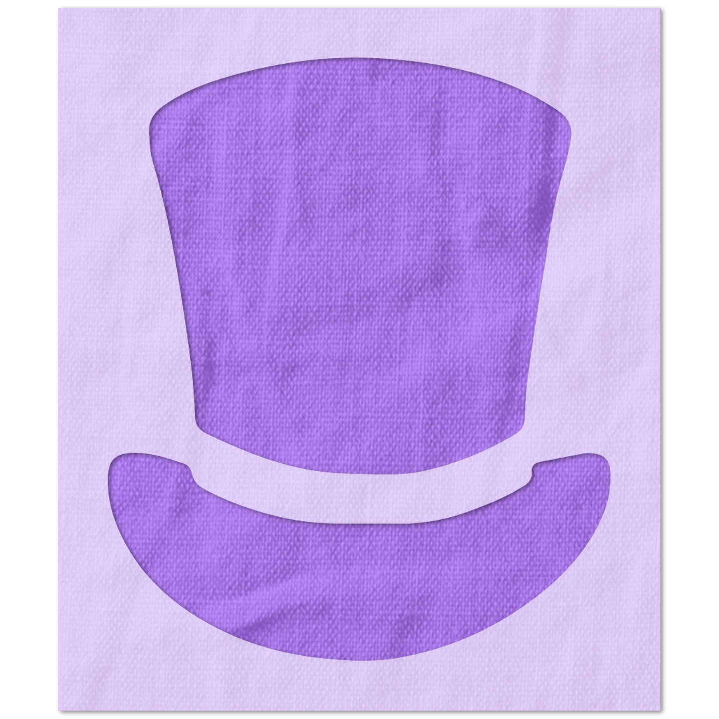 Top Hat Stencil