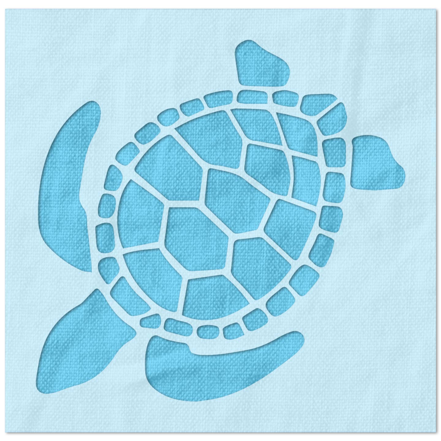 Sea Turtle Stencil