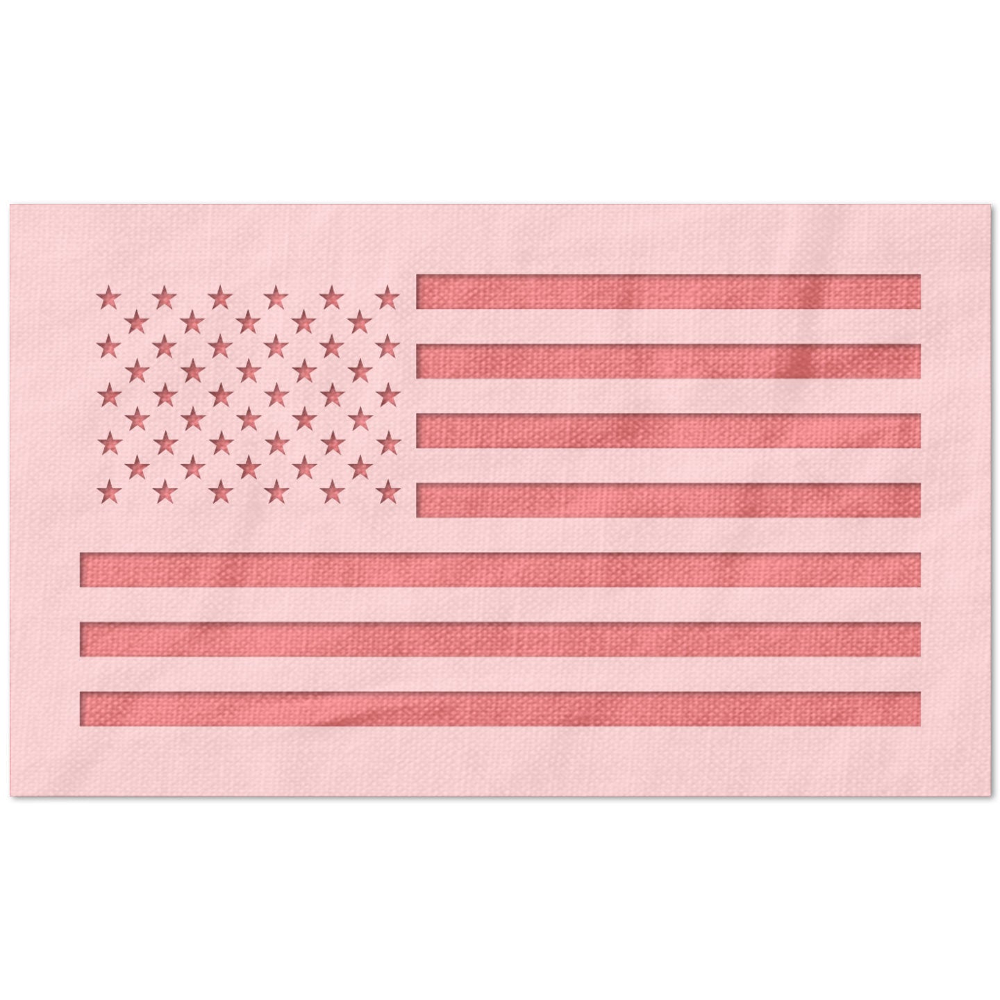 American Flag Stencil