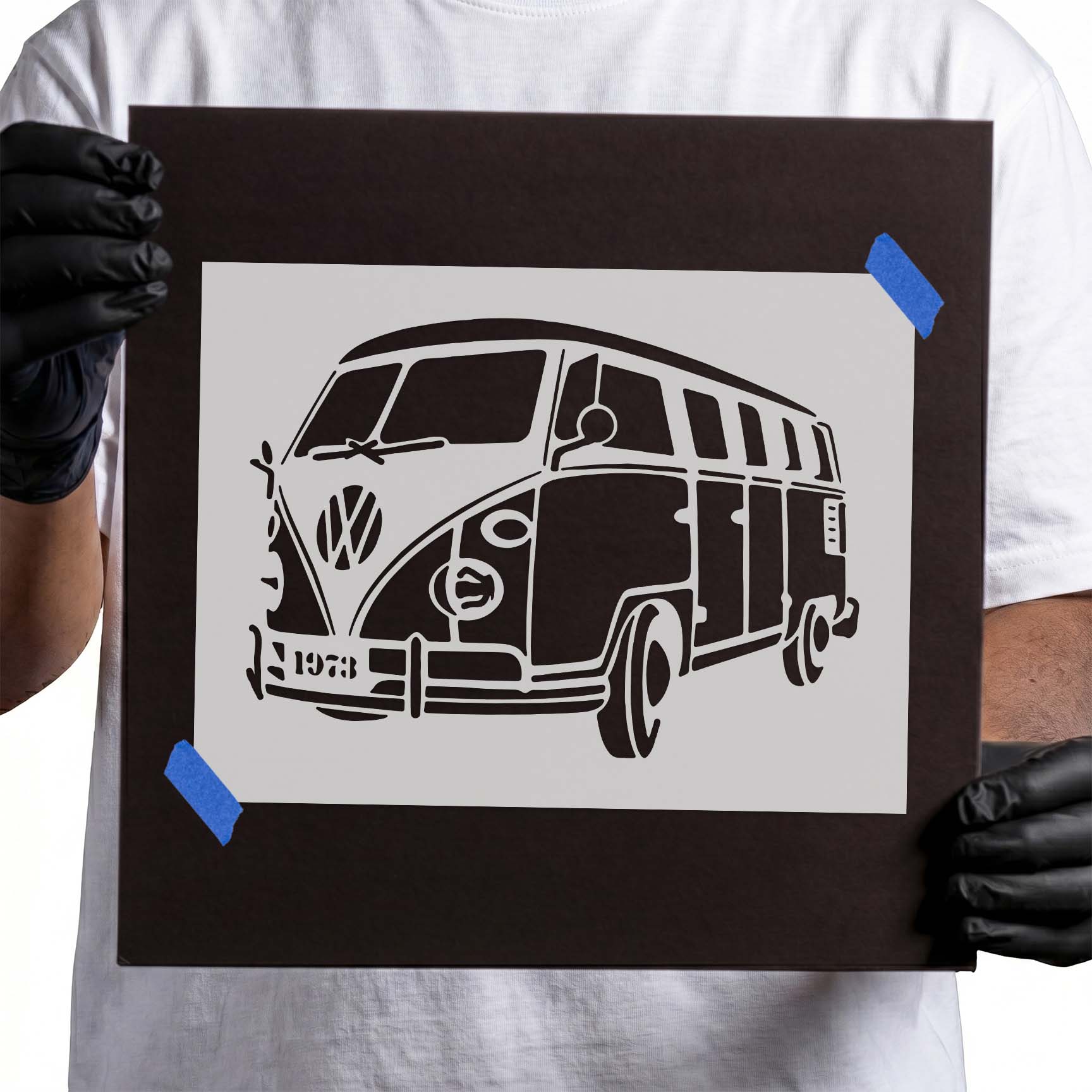 Volkswagen Bus Stencil