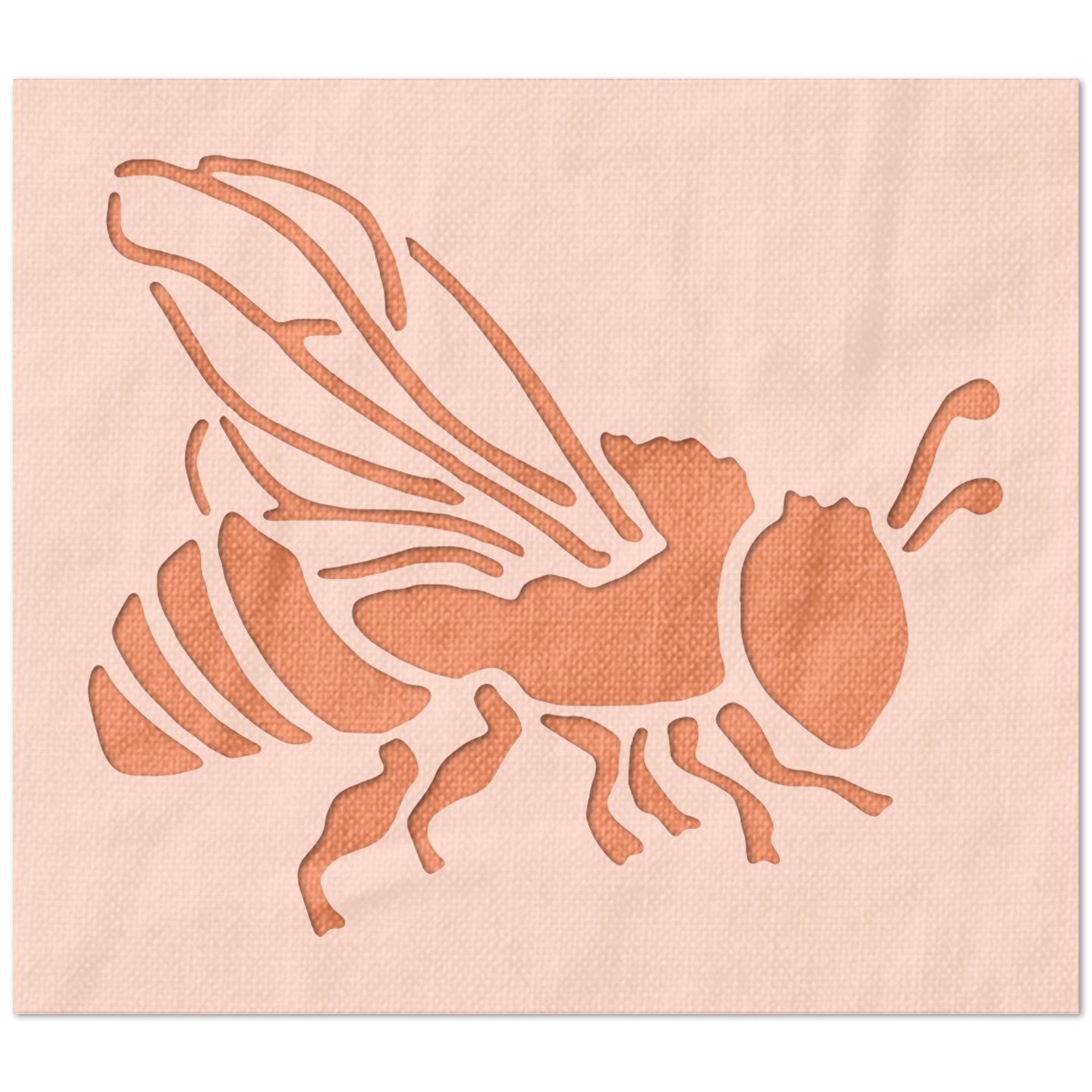Walking Bee Stencil