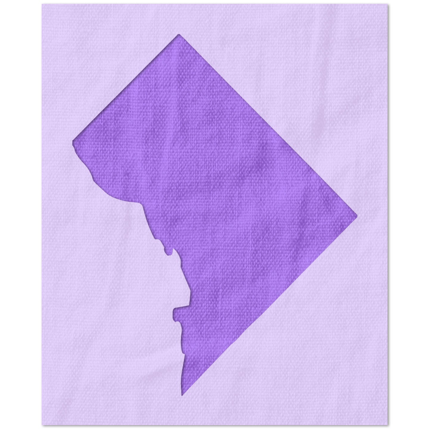 Washington, D.C. Shape Stencil