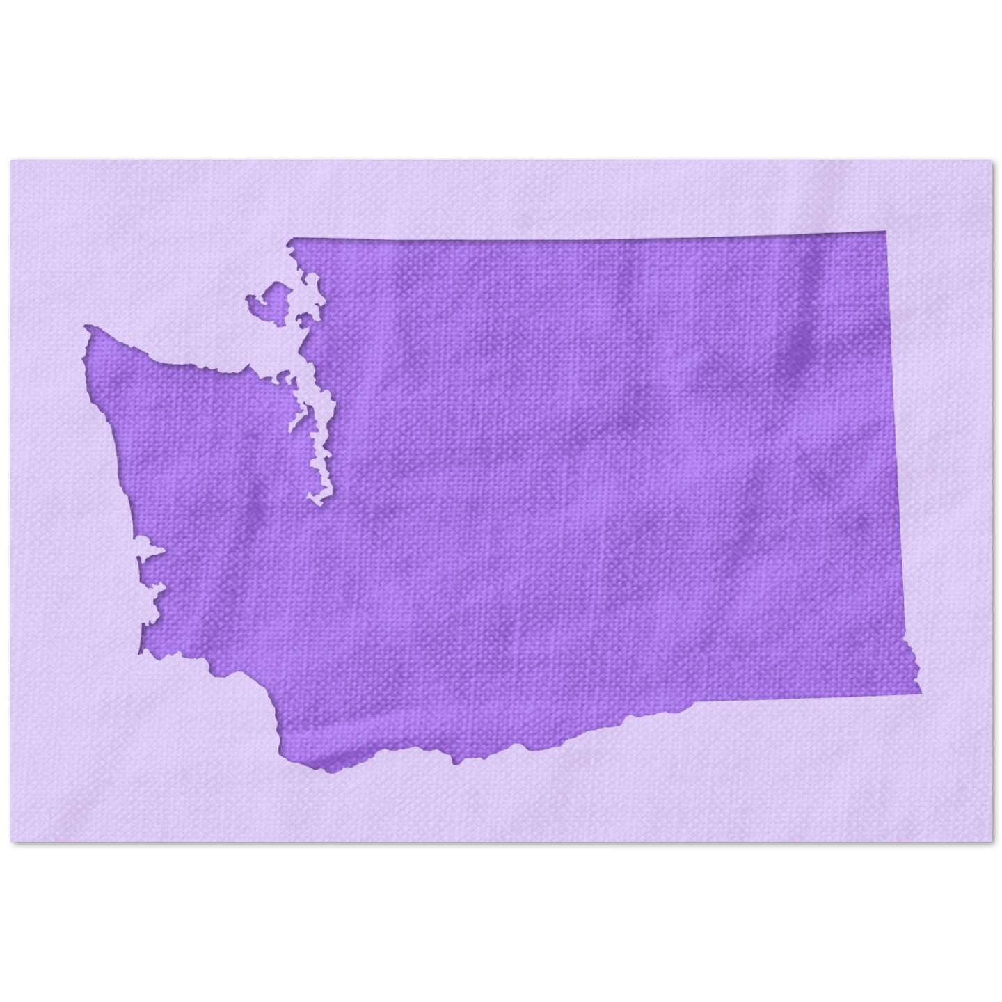 Washington State Outline Stencil