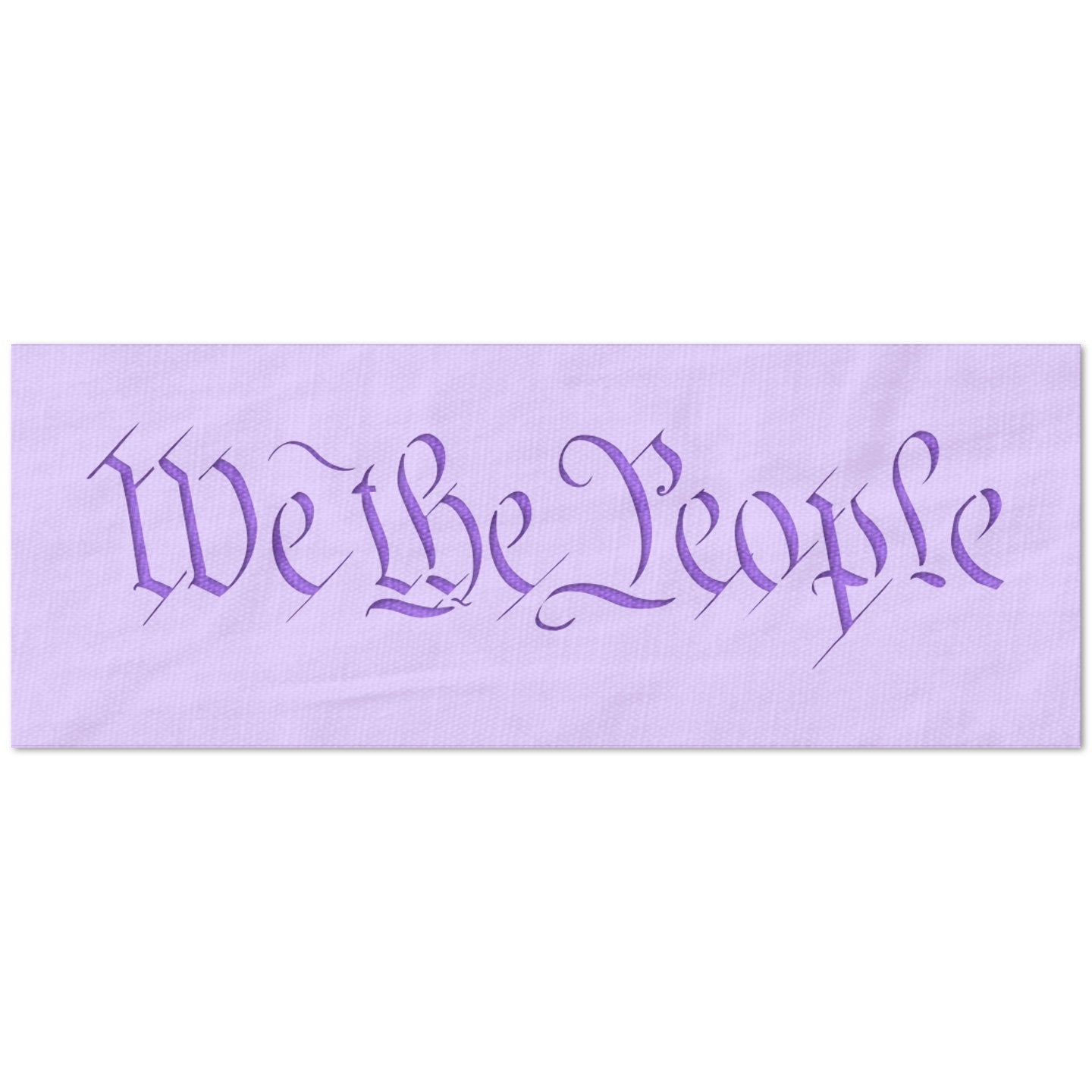 We the People Stencil