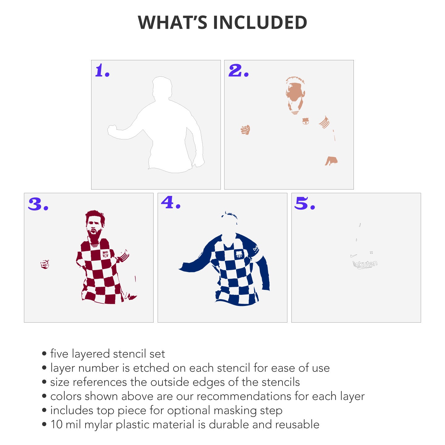 Lionel Messi What's Included