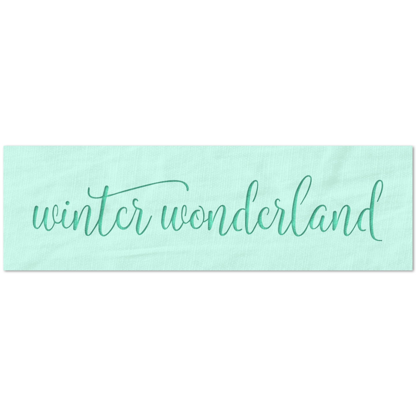 Winter Wonderland Stencil