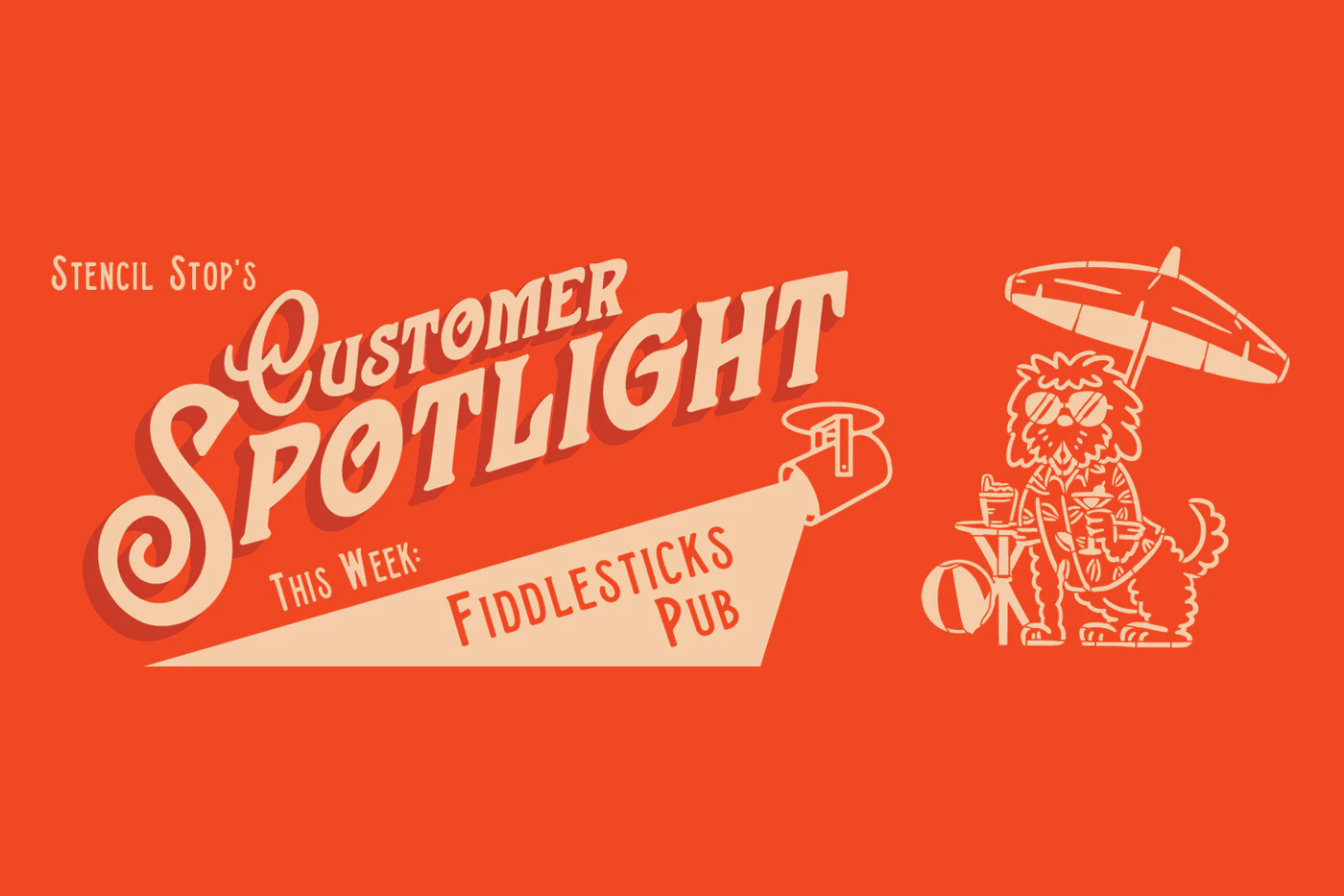 STENCIL STOP | Customer Spotlight: Fiddlesticks Pub