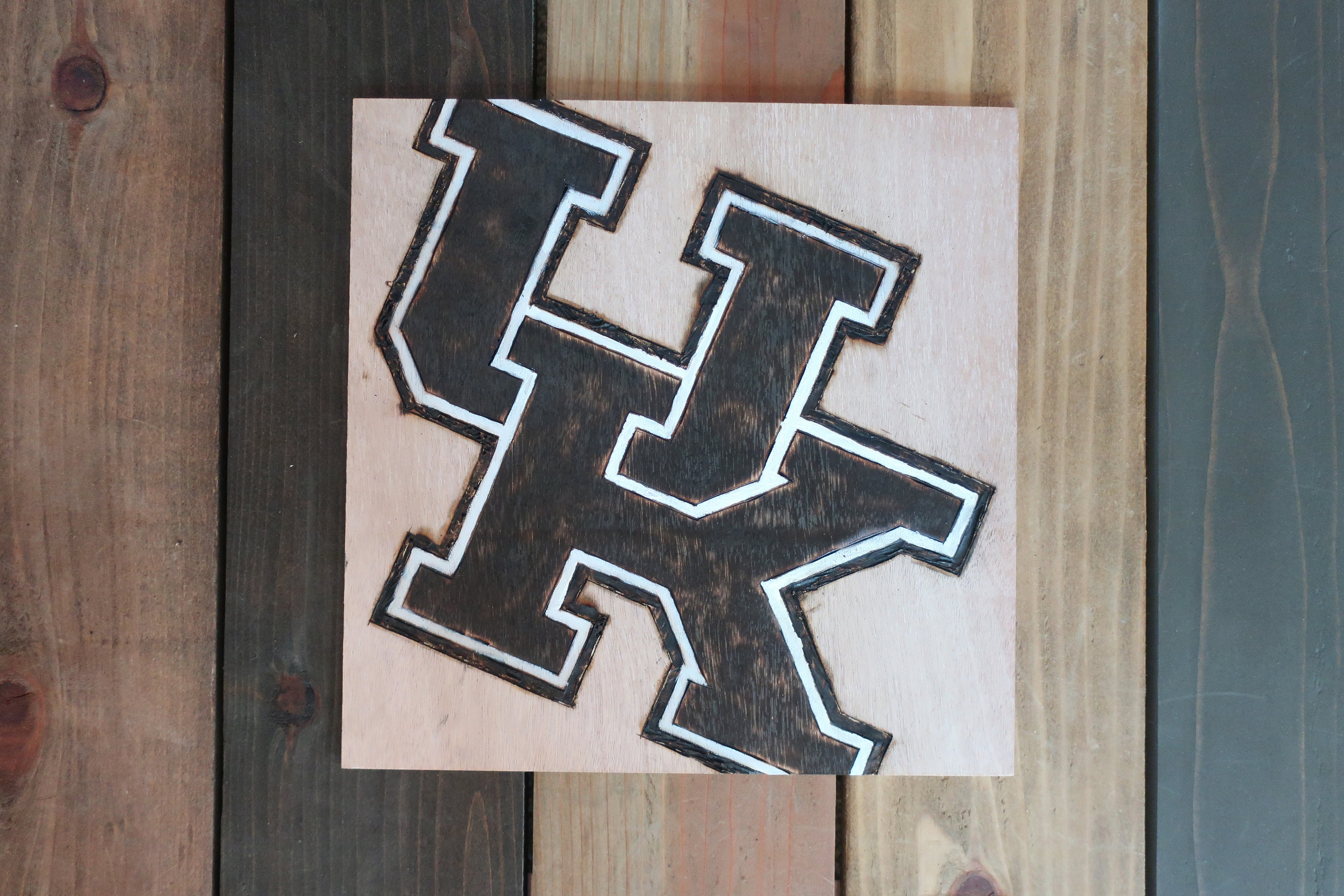 How to Use a Stencil to Burn Letters on Wood (Step-By-Step)
